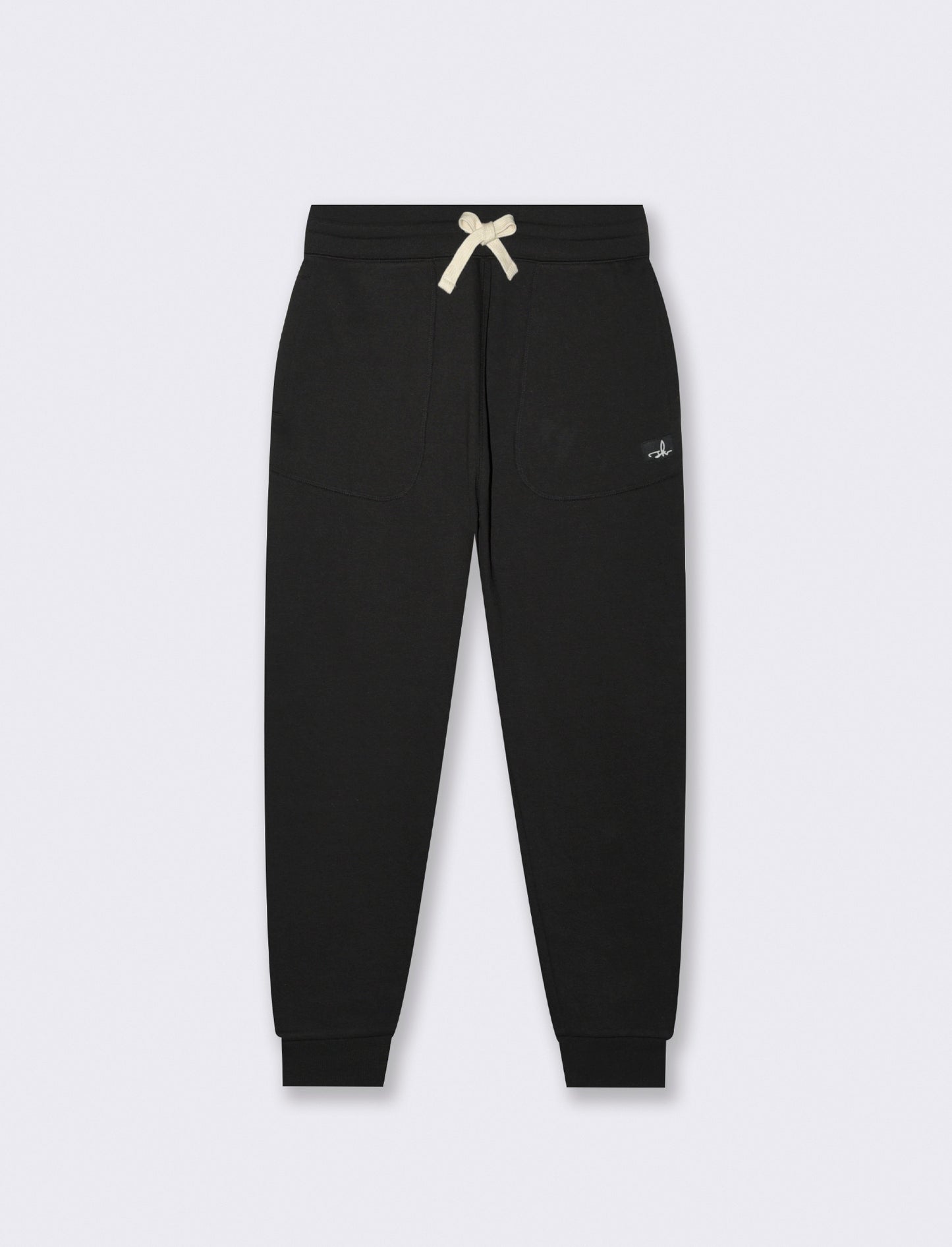 PANTALONI IN FELPA RELAXED FIT - Nero