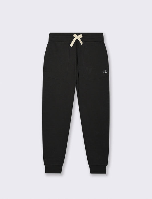 PANTALONI IN FELPA RELAXED FIT - Nero