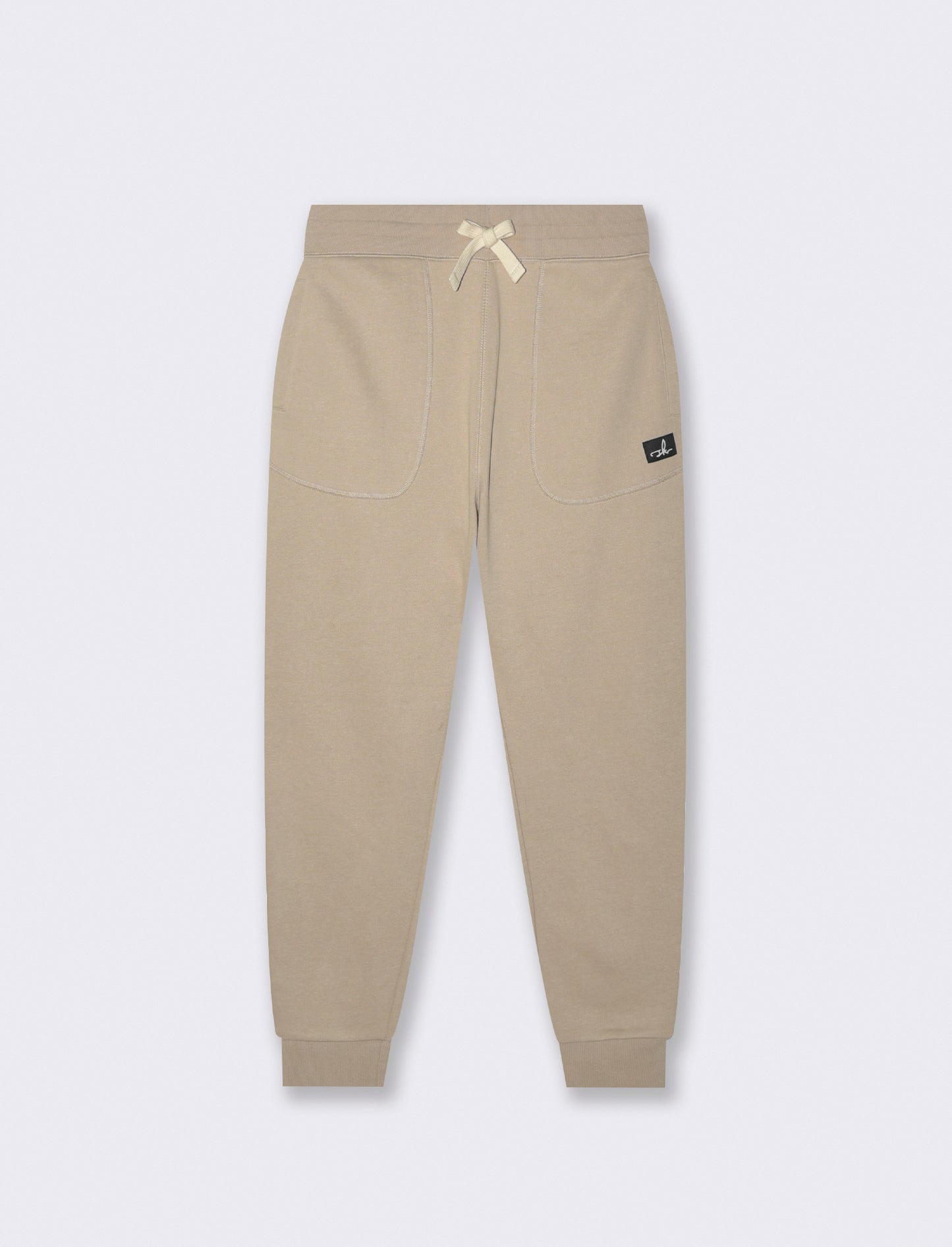 PANTALONI IN FELPA RELAXED FIT - Beige