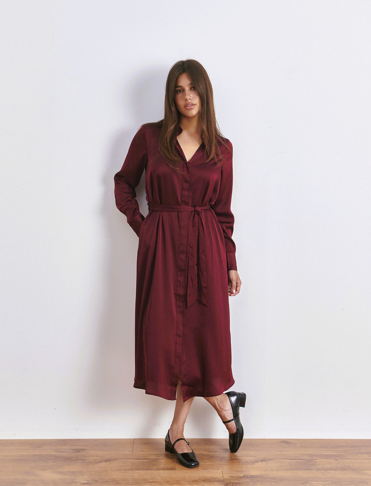 VESTITO LUNGO CHEMISIER - Vinaccia