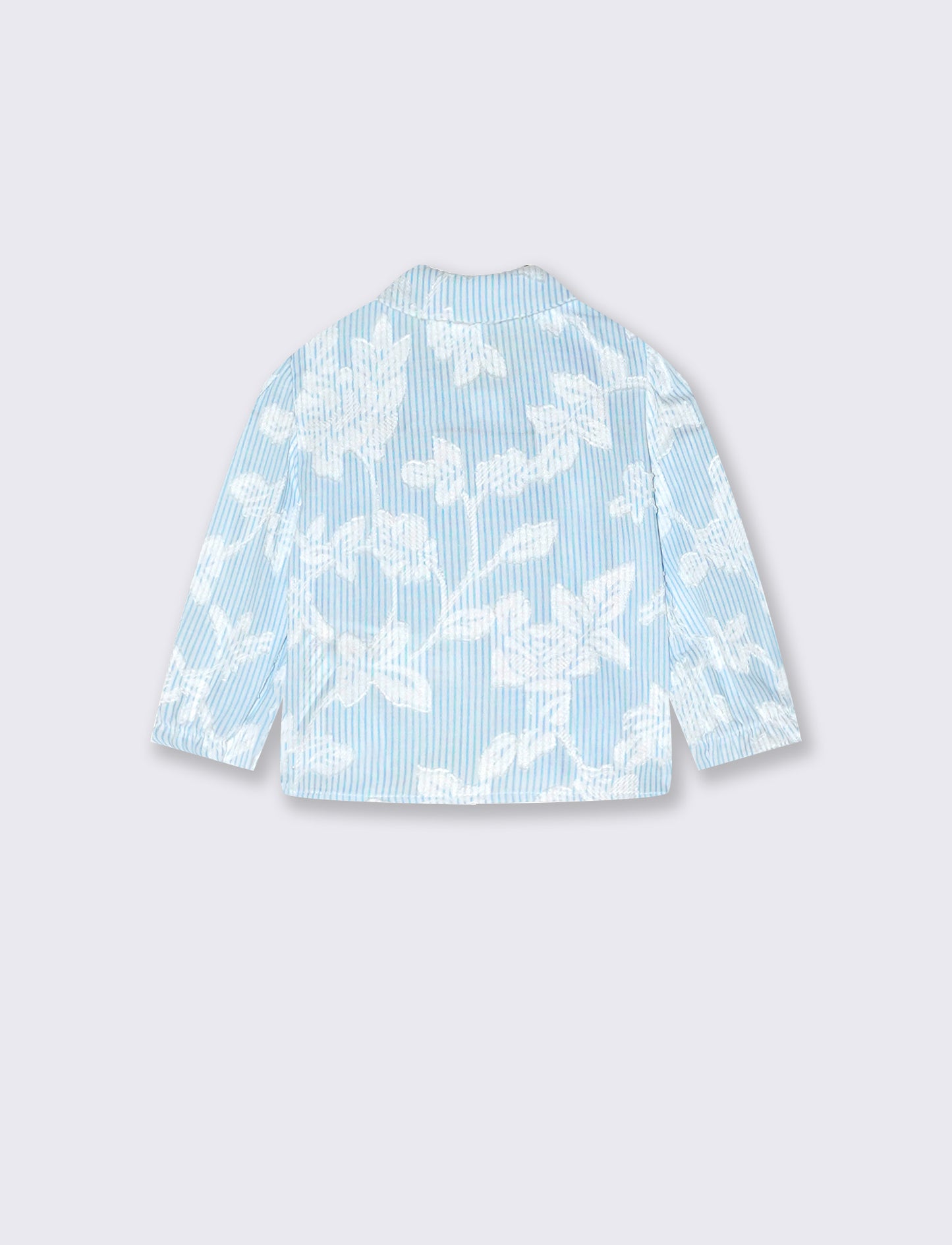 Camicia con fiocco applicato - Fantasia