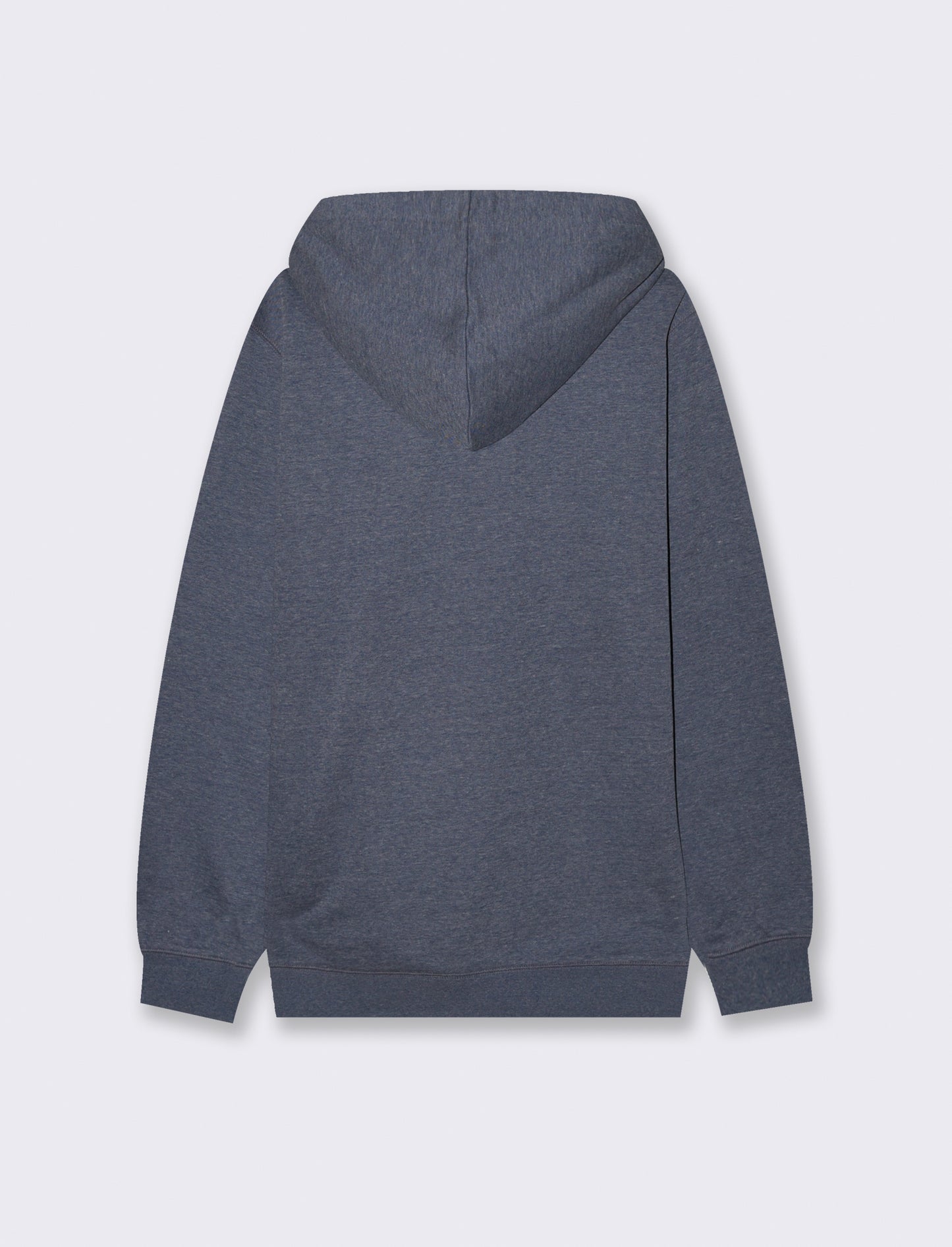 FELPA CON CAPPUCCIO E CERNIERA - Blu