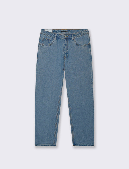 JEANS BAGGY FIT BLU CHIARO - Denim chiaro