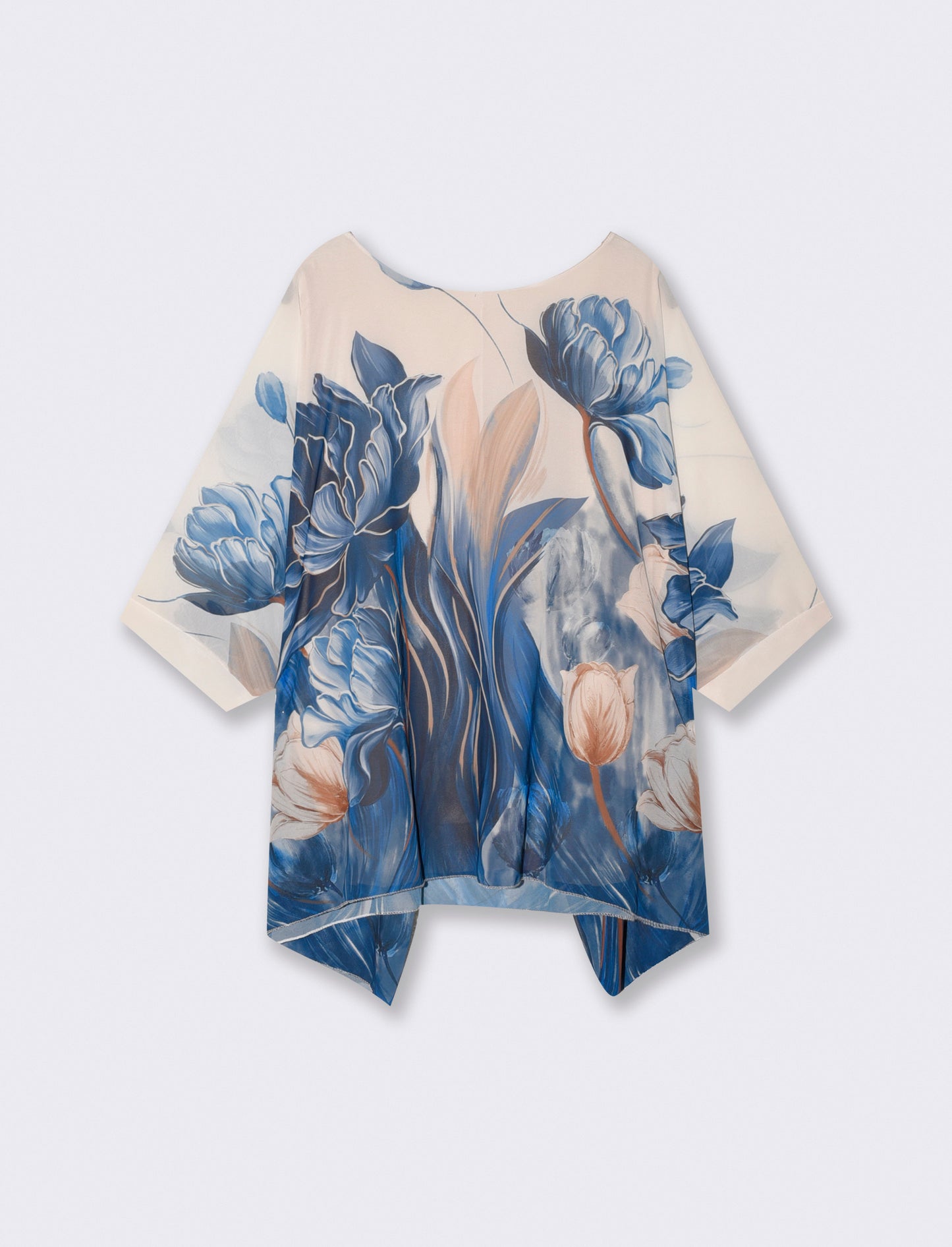 Casacca scollo rotondo - Blu