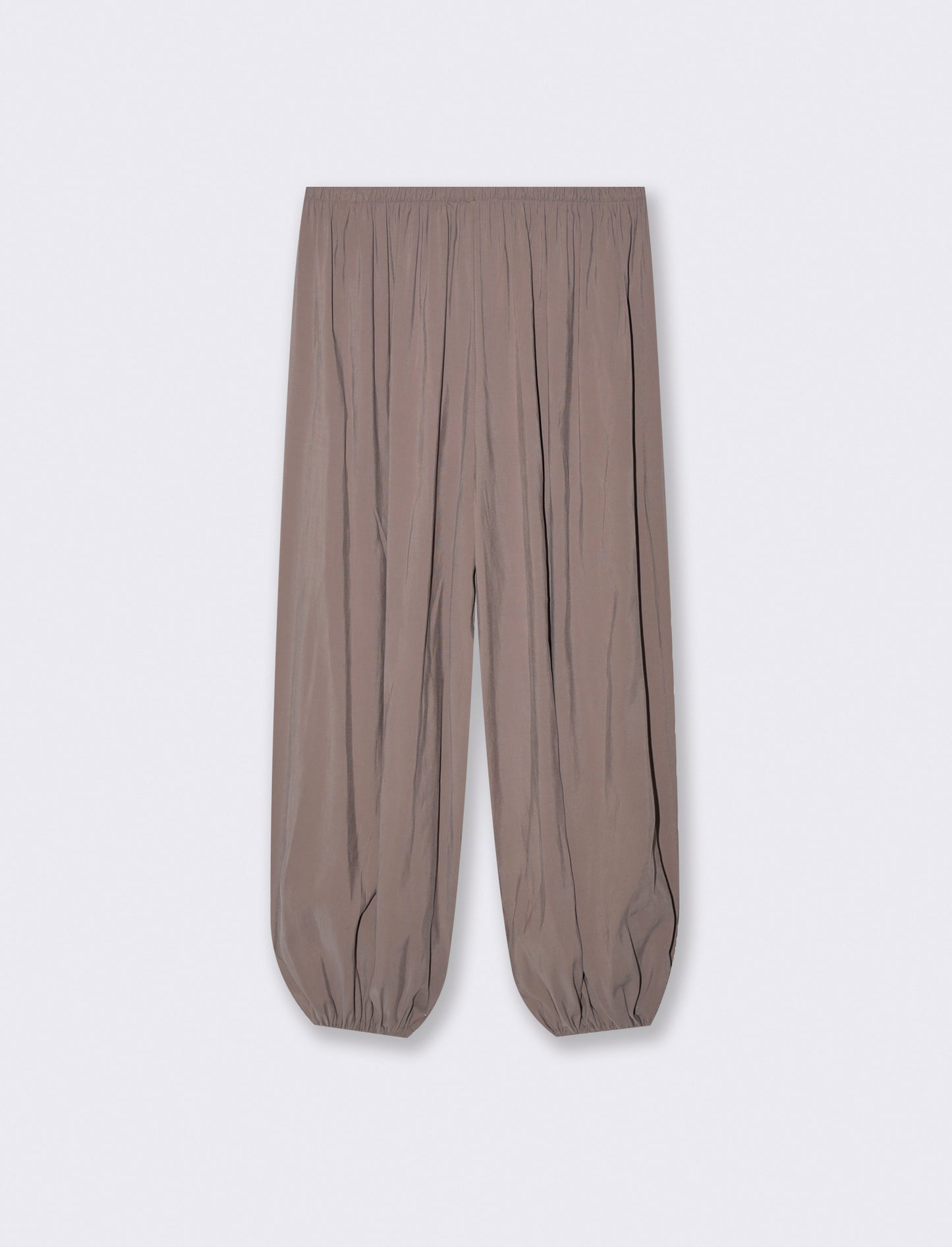 Pantaloni morbidi - Grigio fango