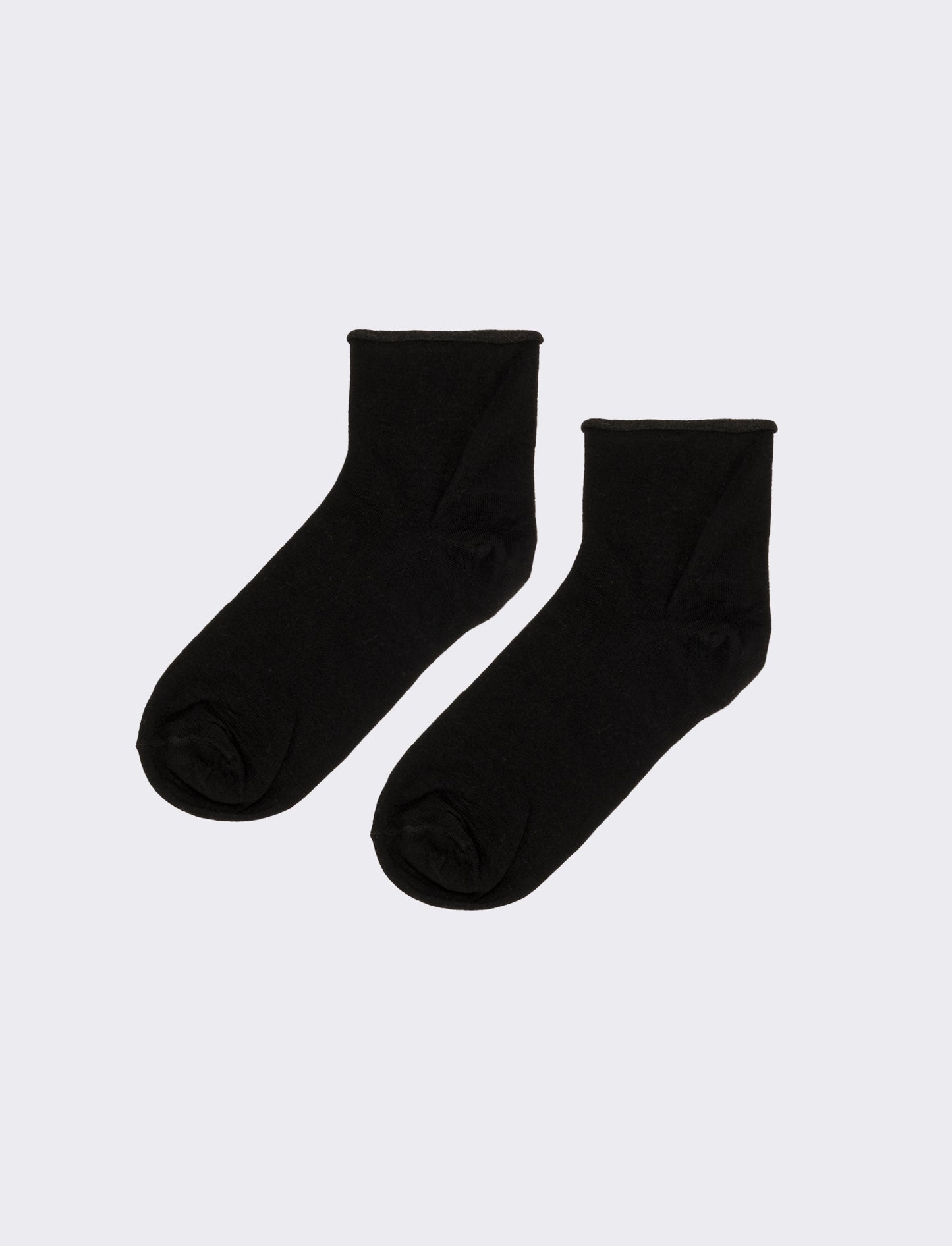 Calzini comfort donna 2 paia - Nero