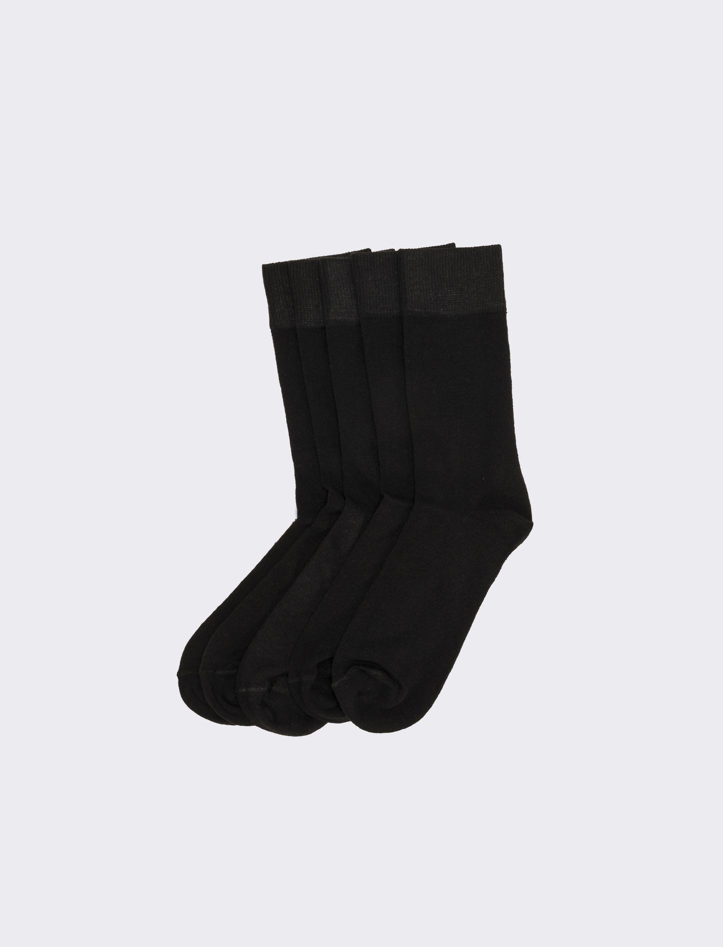 Calzini corti uomo 5 paia - Nero