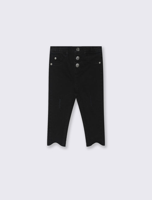 PANTALONI  SKINNY - Nero