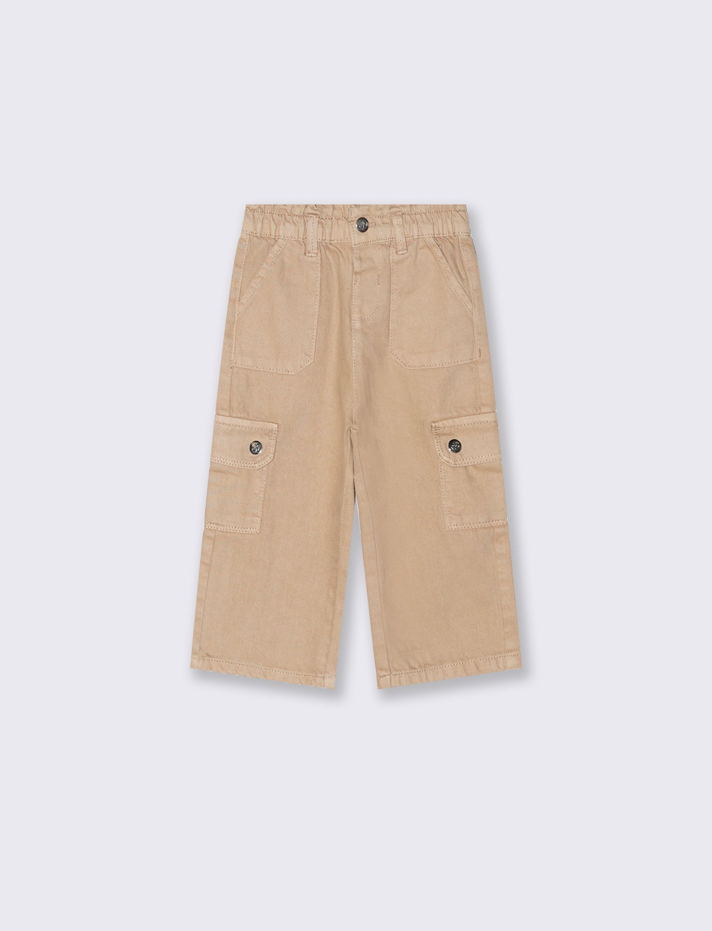 PANTALONI  CON TASCONI - Beige