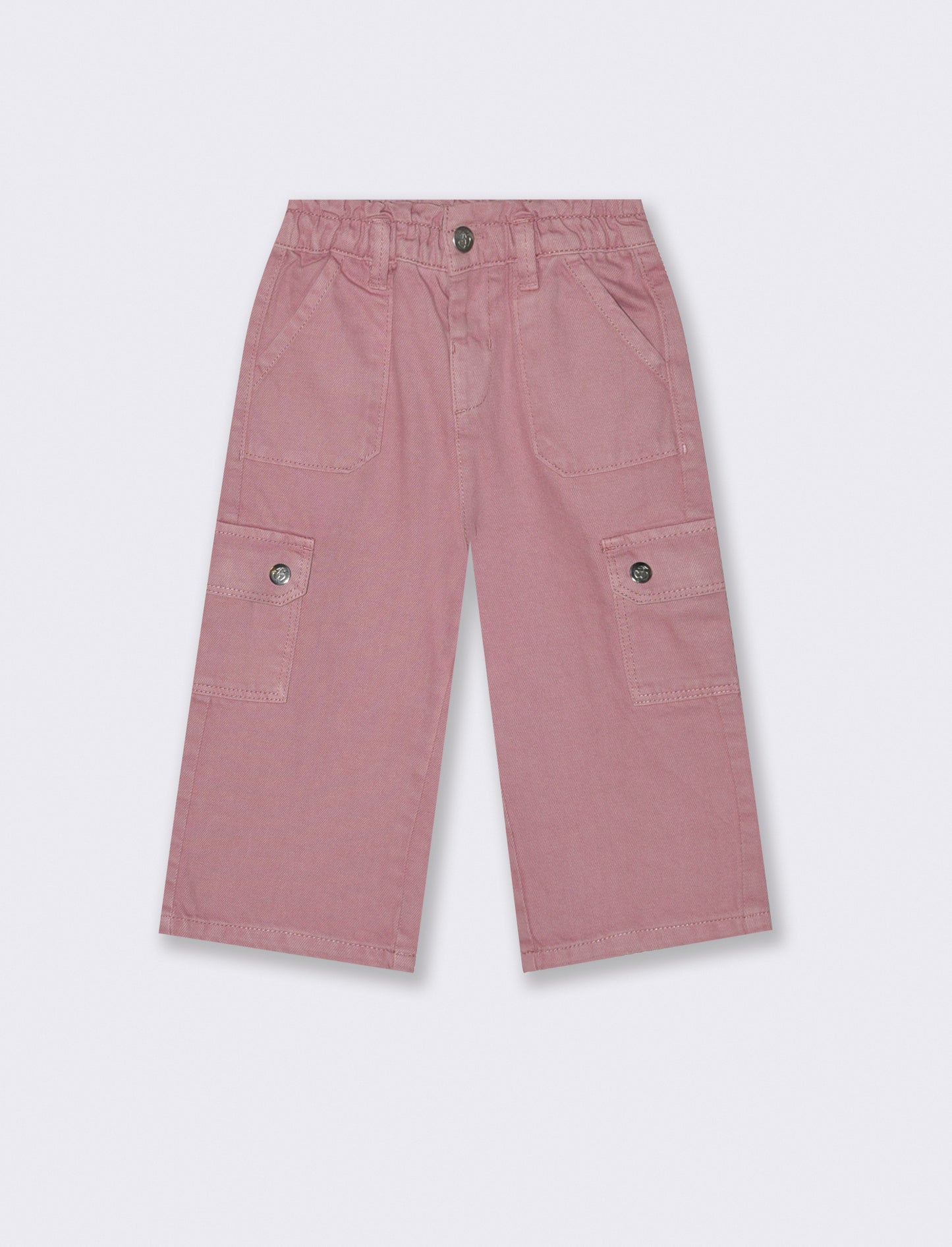 PANTALONI  CON TASCONI - Rosa