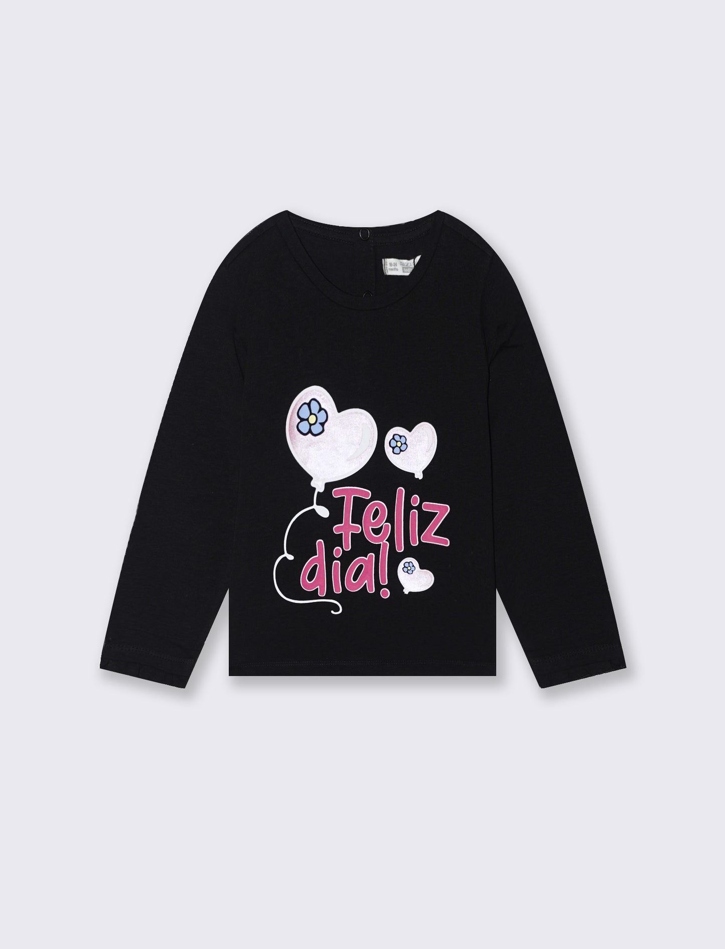 T shirt con stampa - Nero
