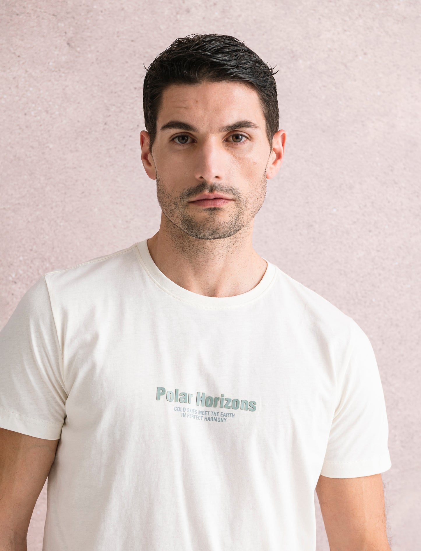 T-SHIRT IN COTONE CON STAMPA A RILIEVO - Bianco