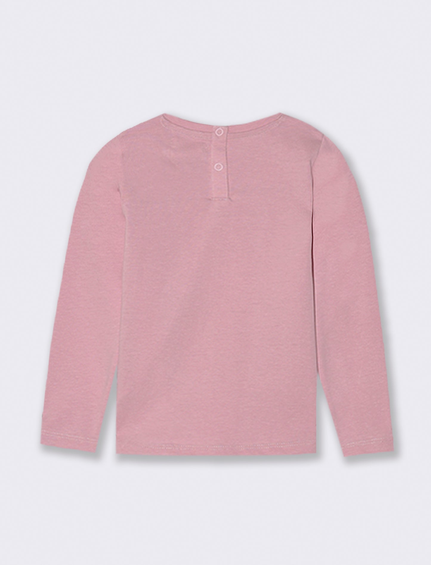 T shirt con stampa brillante - Rosa