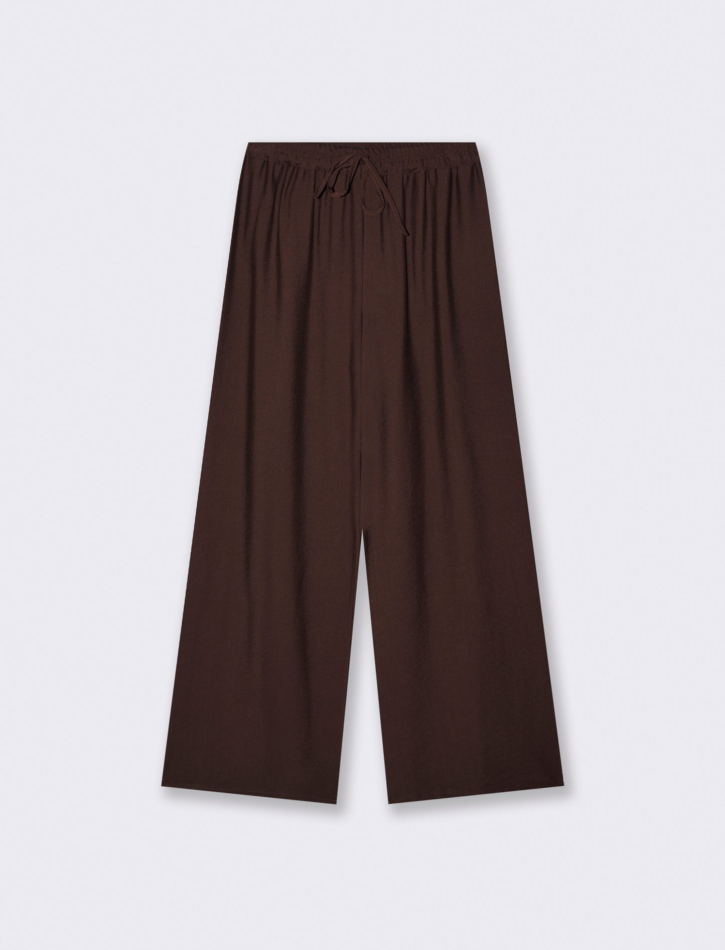 Soft Pants with Elastic for Her - Brown
