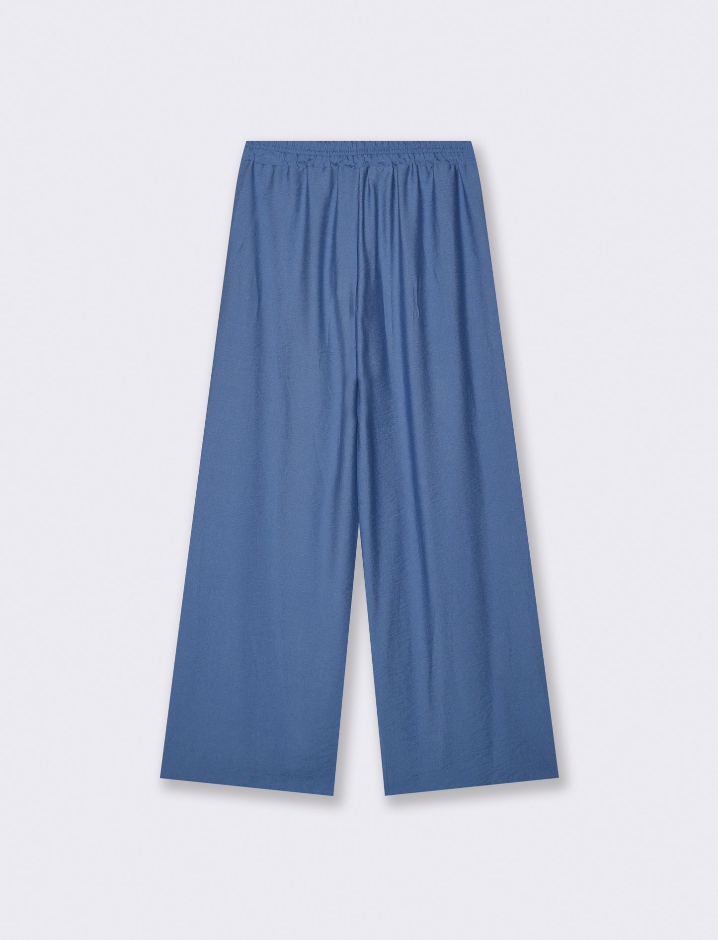 Soft Pants with Elastic for Her - Blue