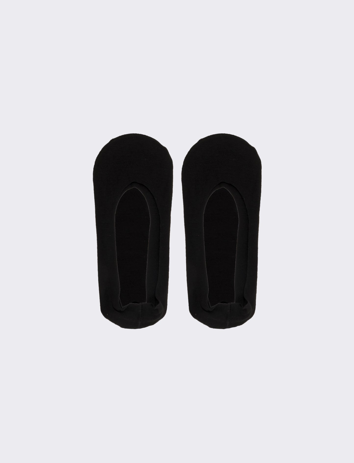 Calzini ballerina donna 2 paia - Nero