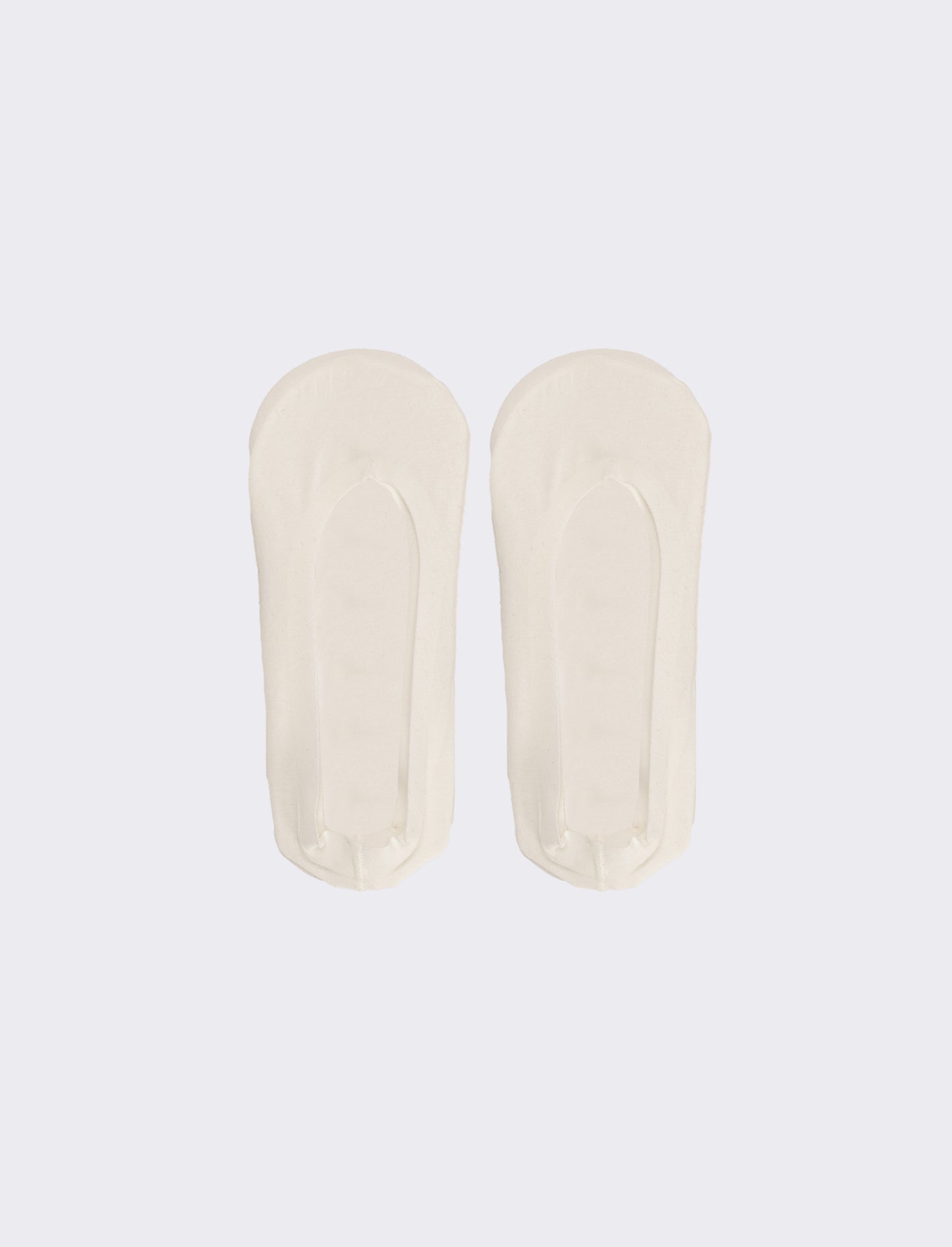 Calzini ballerina donna 2 paia - Bianco