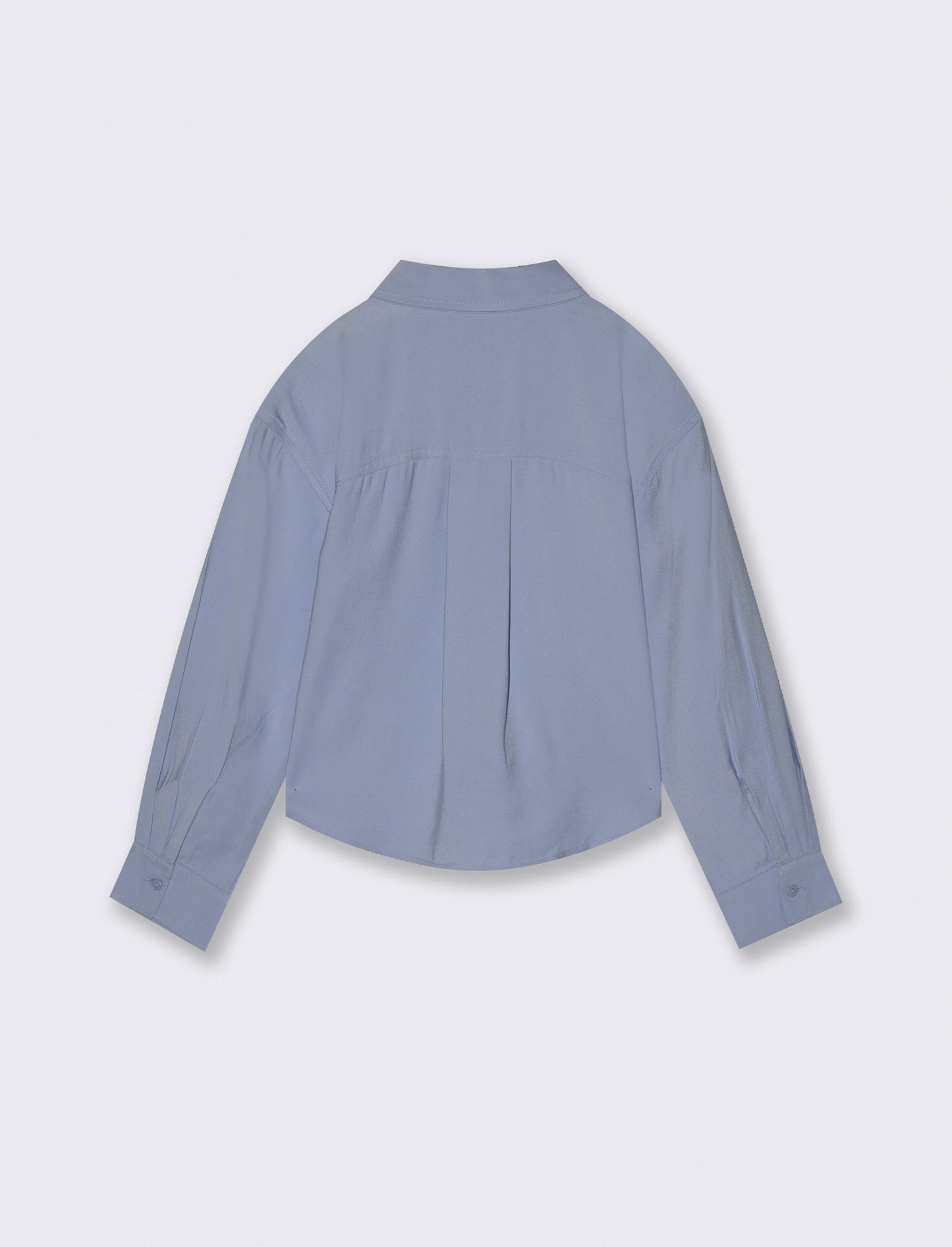 Camicia di flanella a quadri - Azzurro