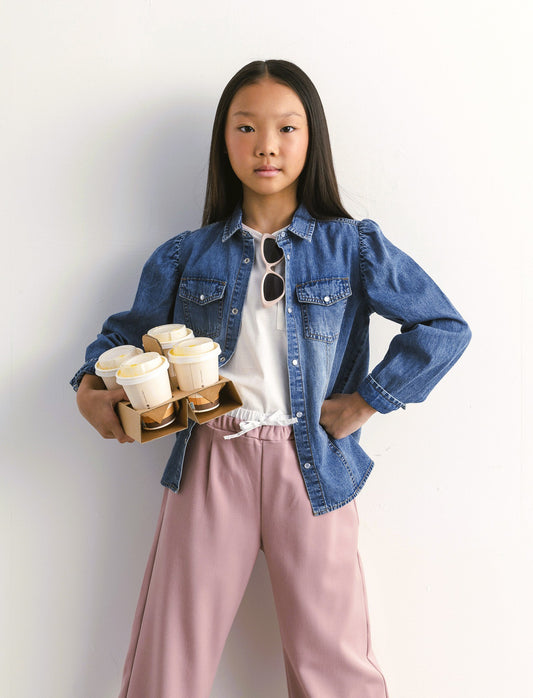 Camicia denim leggero - Denim