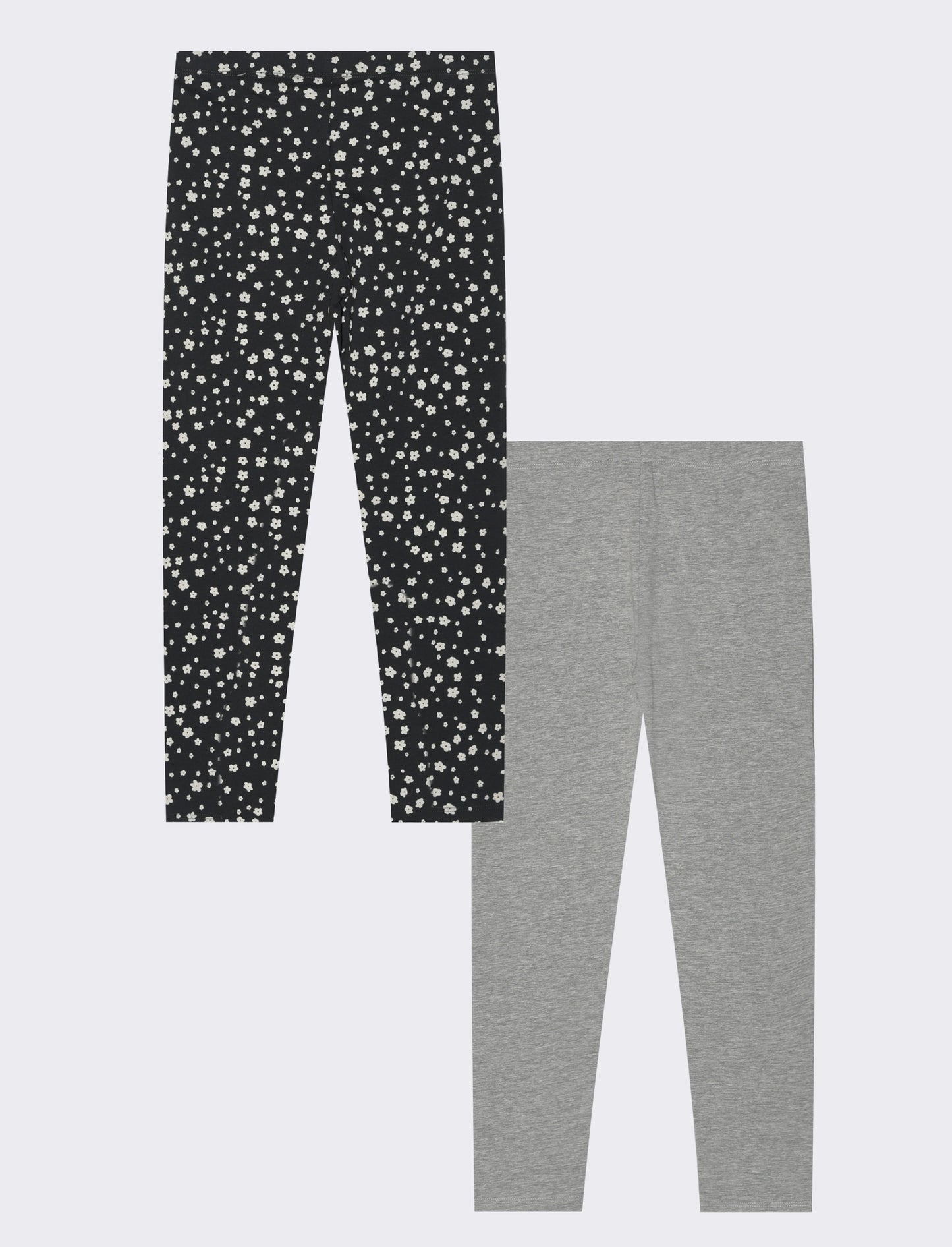 2pack leggings elasticizzati - Grigio mel.