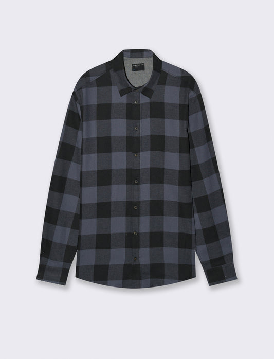 CAMICIA A QUADRI IN FLANELLA - Avion
