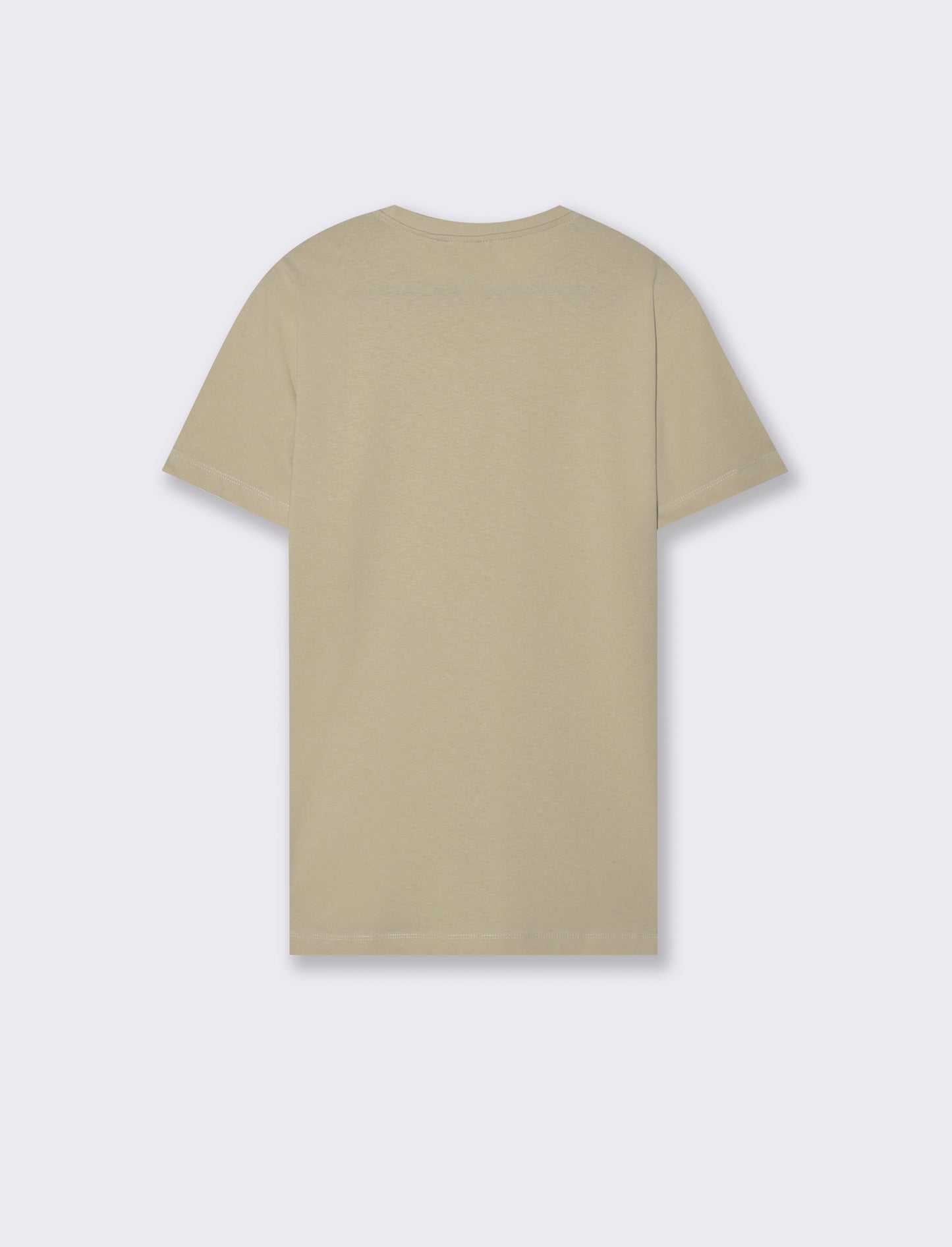 T-SHIRT IN COTONE CON STAMPA DEGRADE' - Grigio ghiaccio