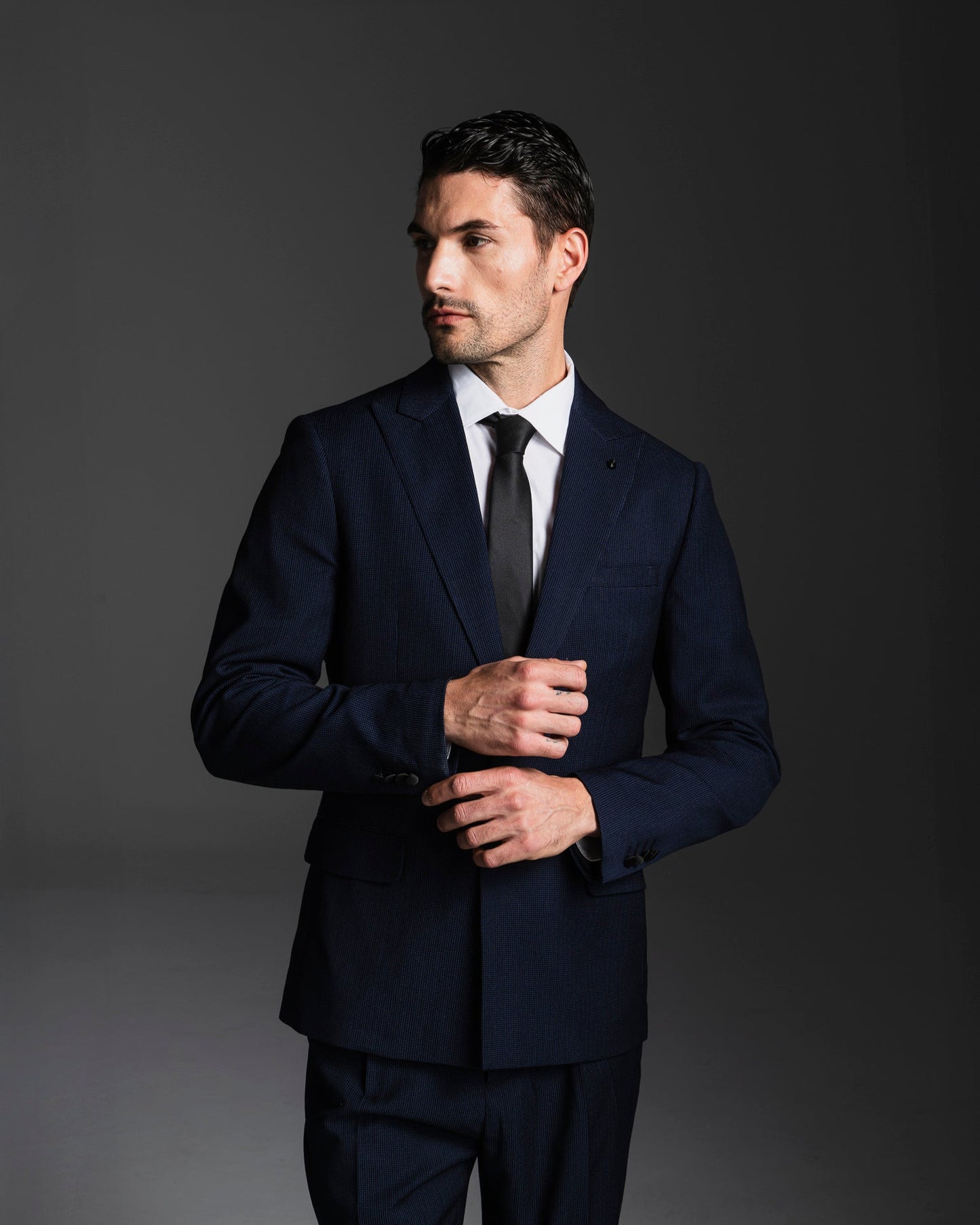 BLAZER DA COMPLETO FORMAL FIT - Blu