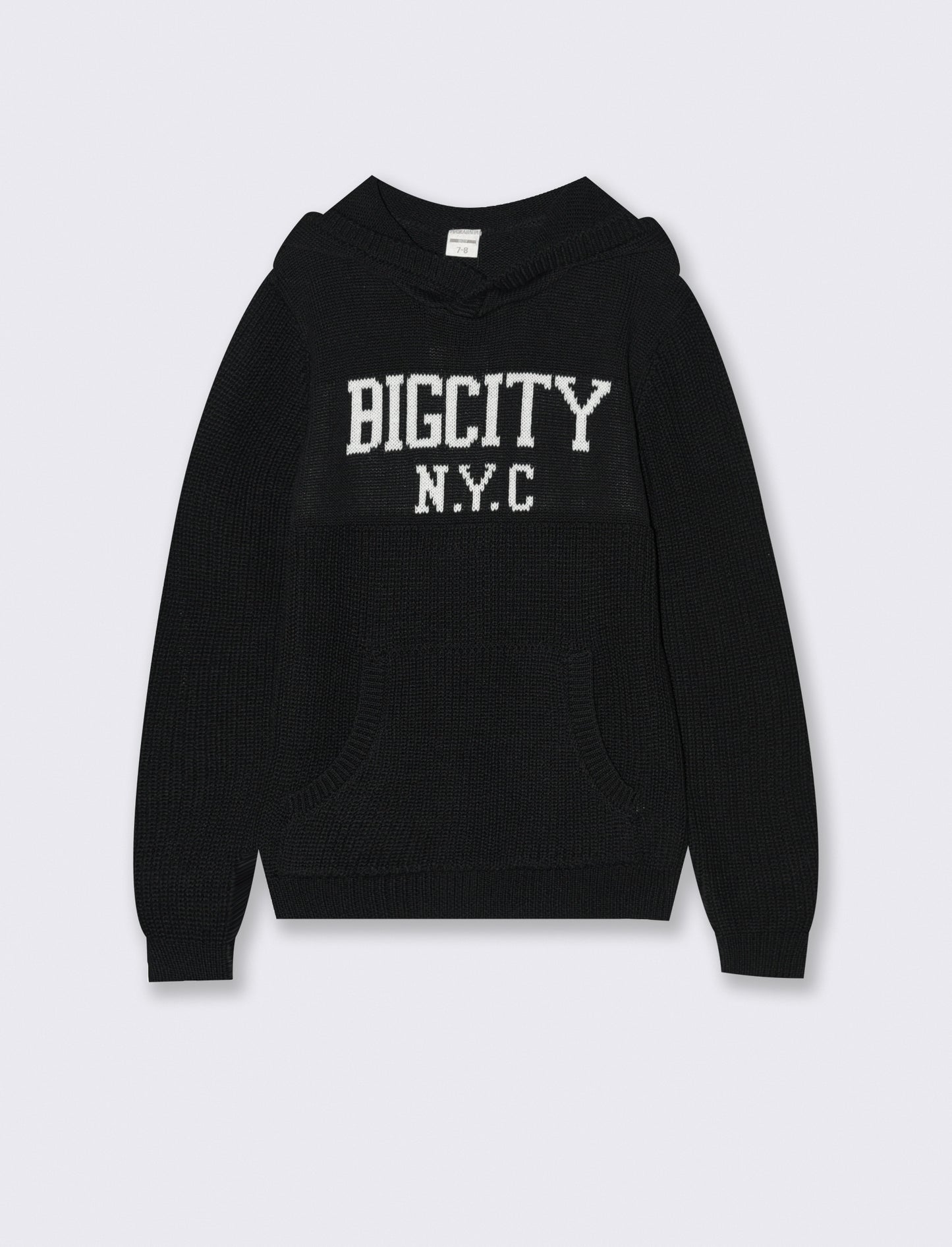 Maglione con cappuccio - Nero