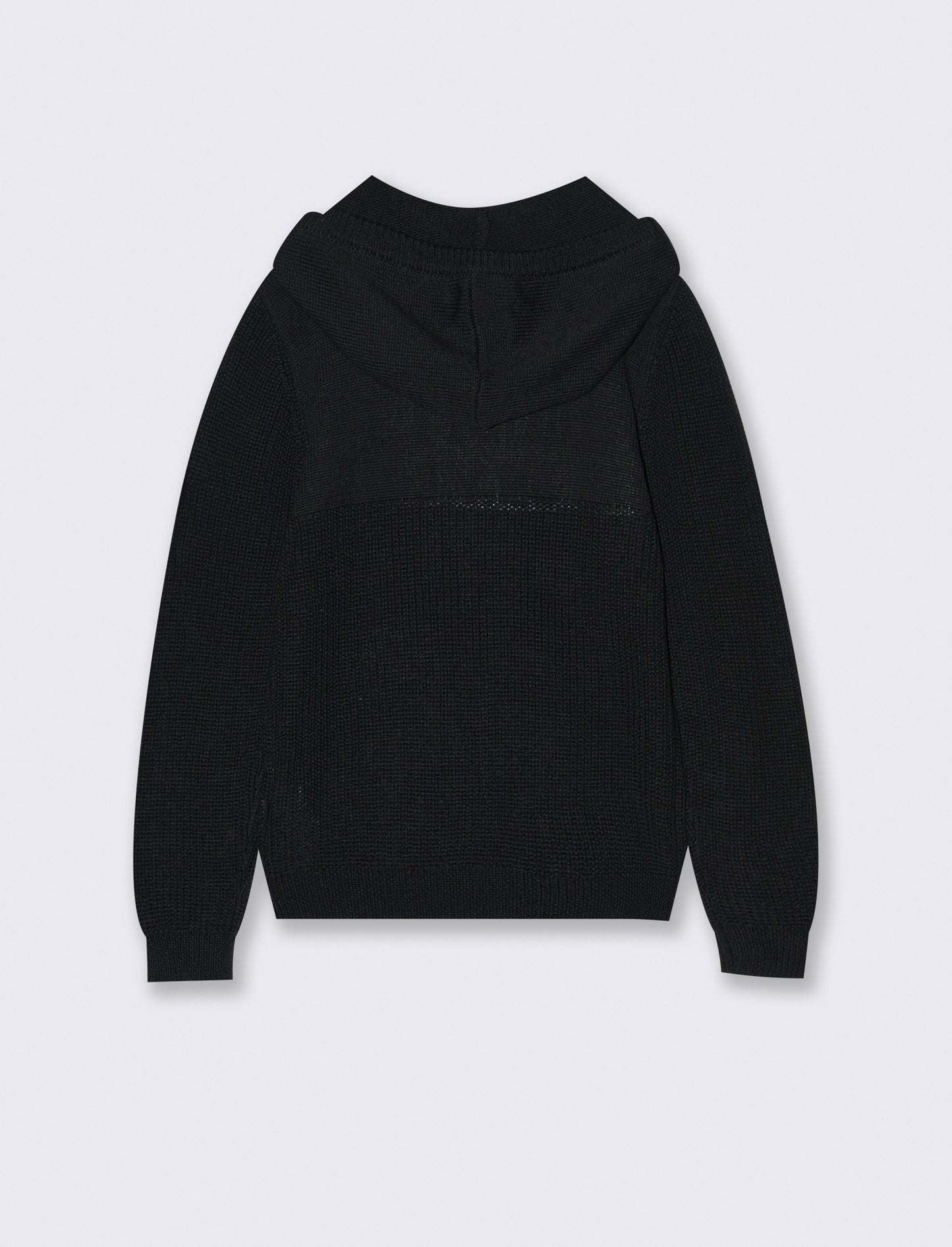 Maglione con cappuccio - Nero