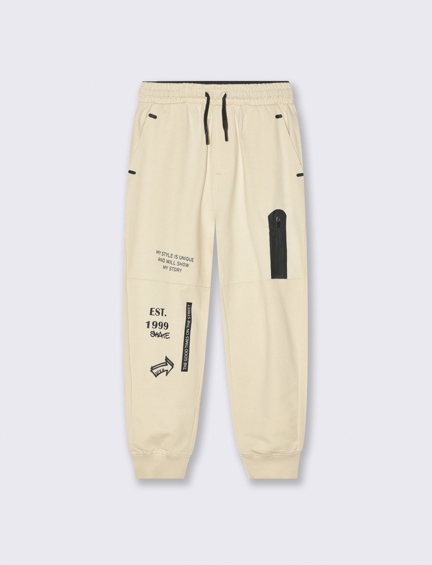 Pantalone Jogger - Beige