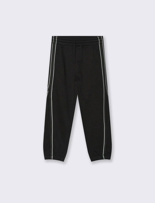 Pantalone Jogger con stampa graffiti - Nero