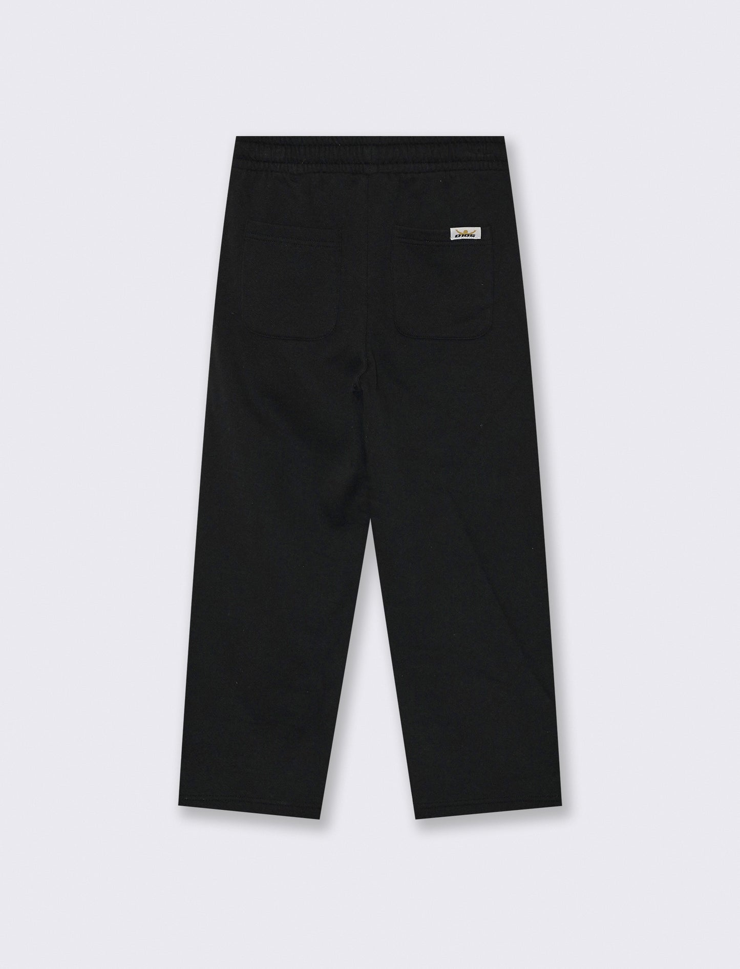 Pantalone sportivo D10S con tasche e lacci - Nero