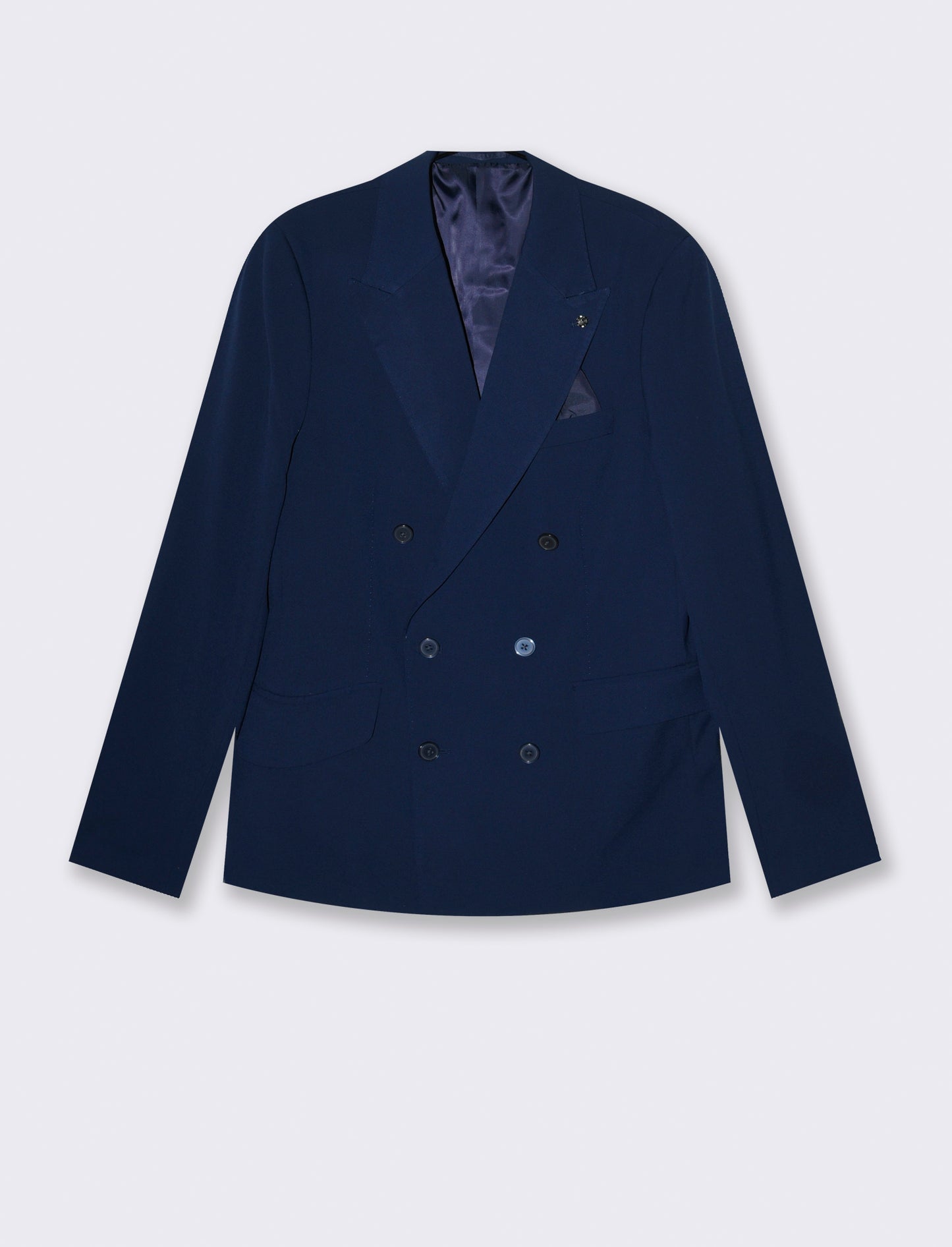 BLAZER DOPPIOPETTO DA COMPLETO FORMAL FIT - Blu
