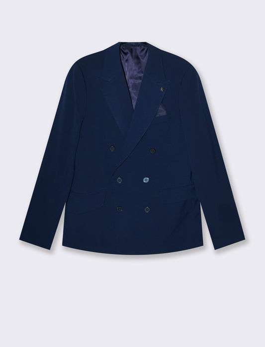 BLAZER DOPPIOPETTO DA COMPLETO FORMAL FIT - Blu
