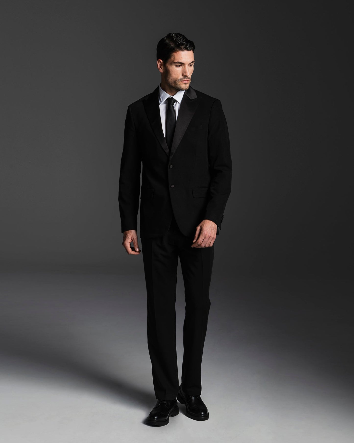 BLAZER DA SMOKING FORMAL FIT - Nero