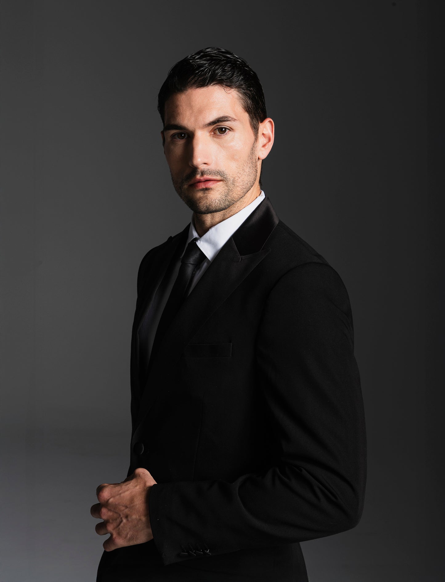 PANTALONI DA SMOKING FORMAL FIT - Nero