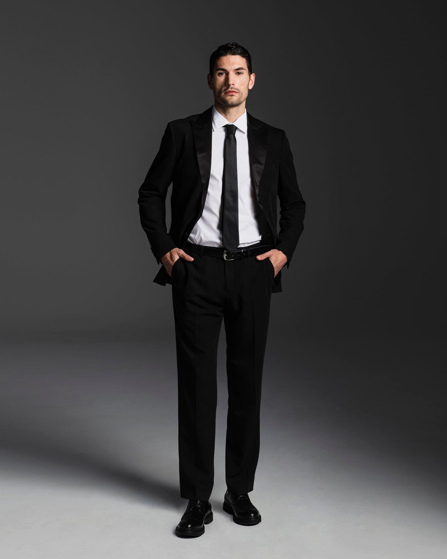 PANTALONI DA SMOKING FORMAL FIT - Nero