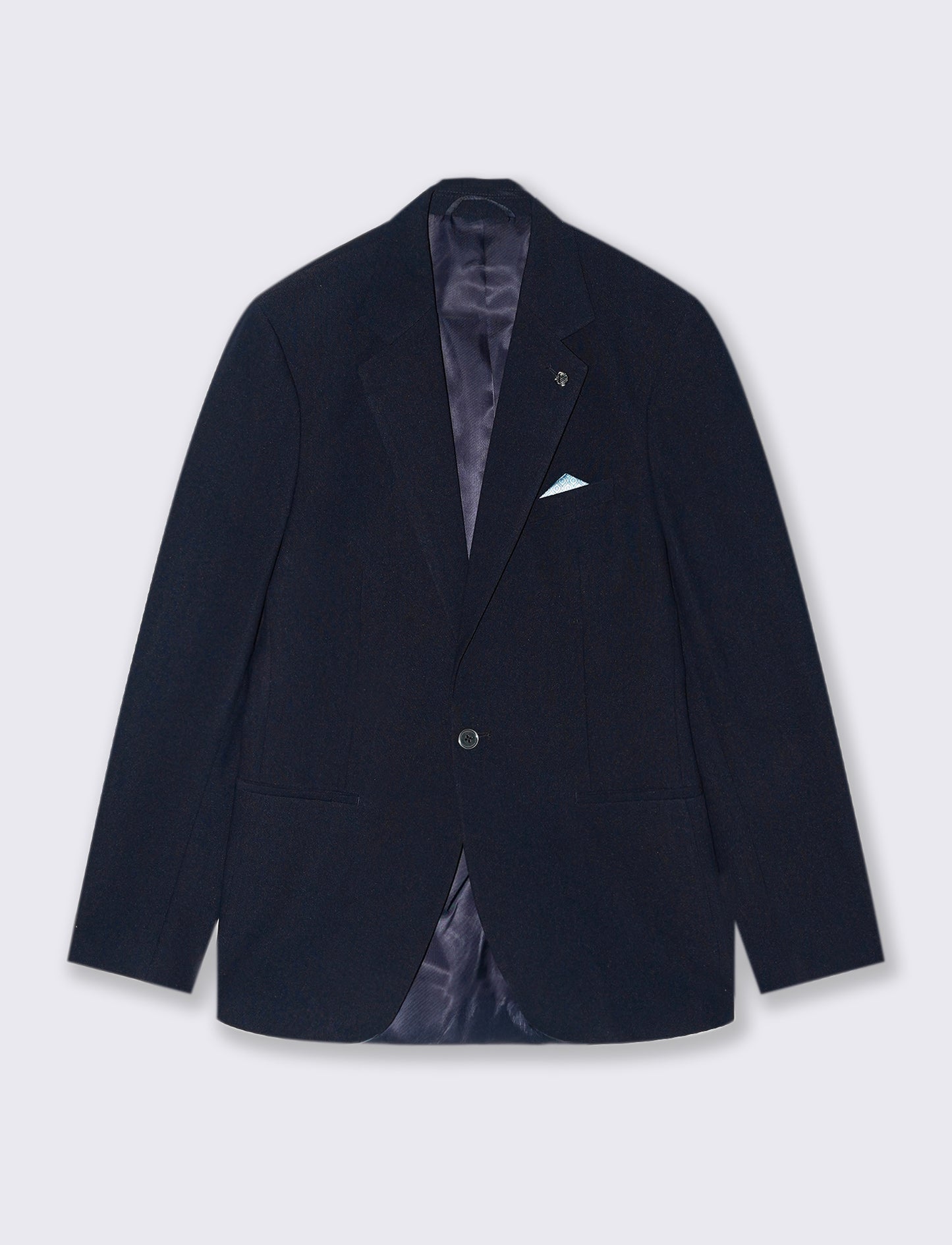 BLAZER DA COMPLETO FORMAL FIT - Blu