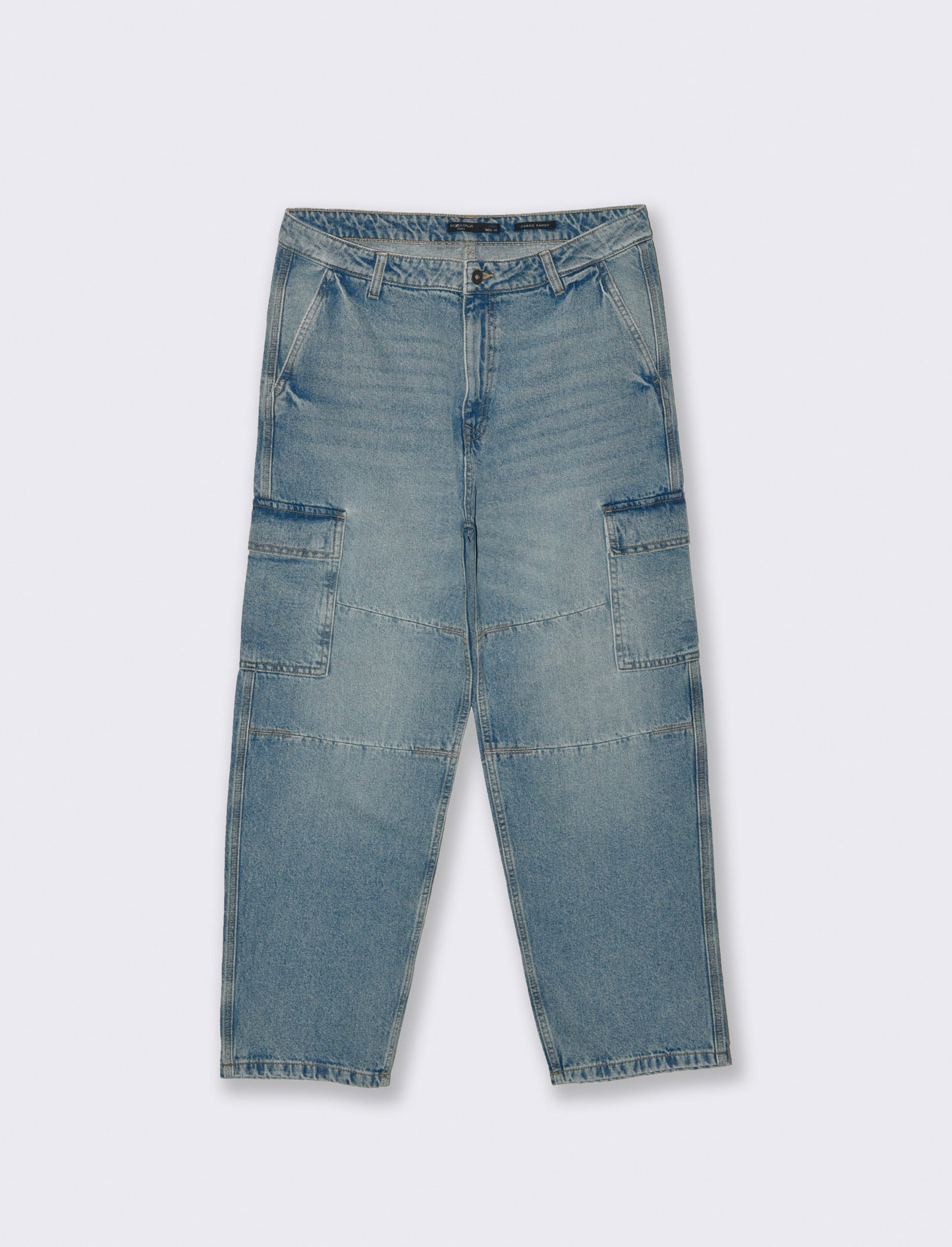 JEANS BAGGY CARGO FIT - Denim