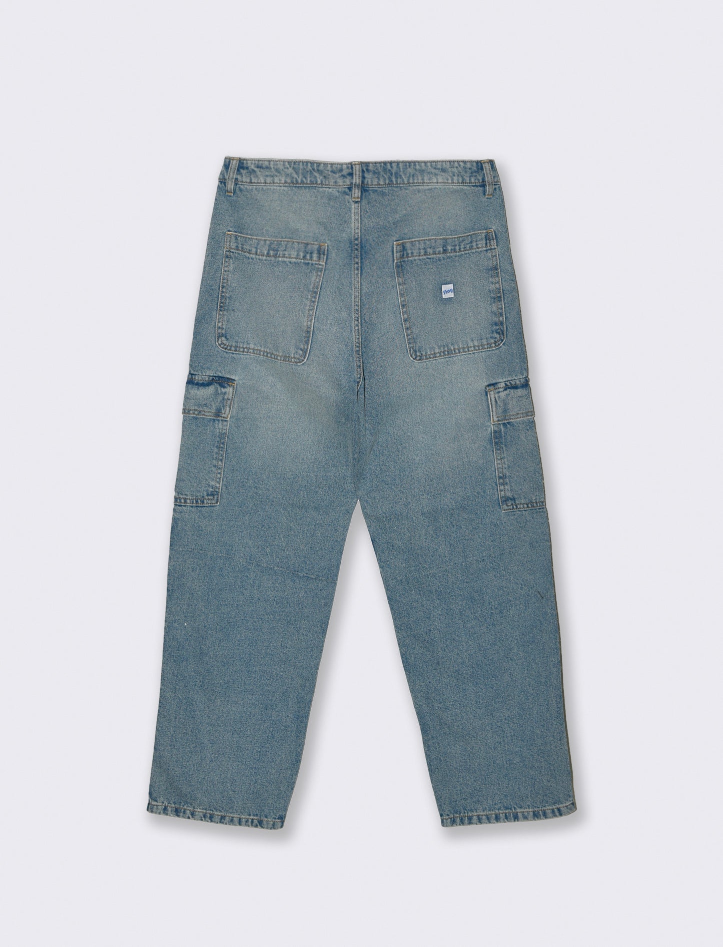 JEANS BAGGY CARGO FIT - Denim