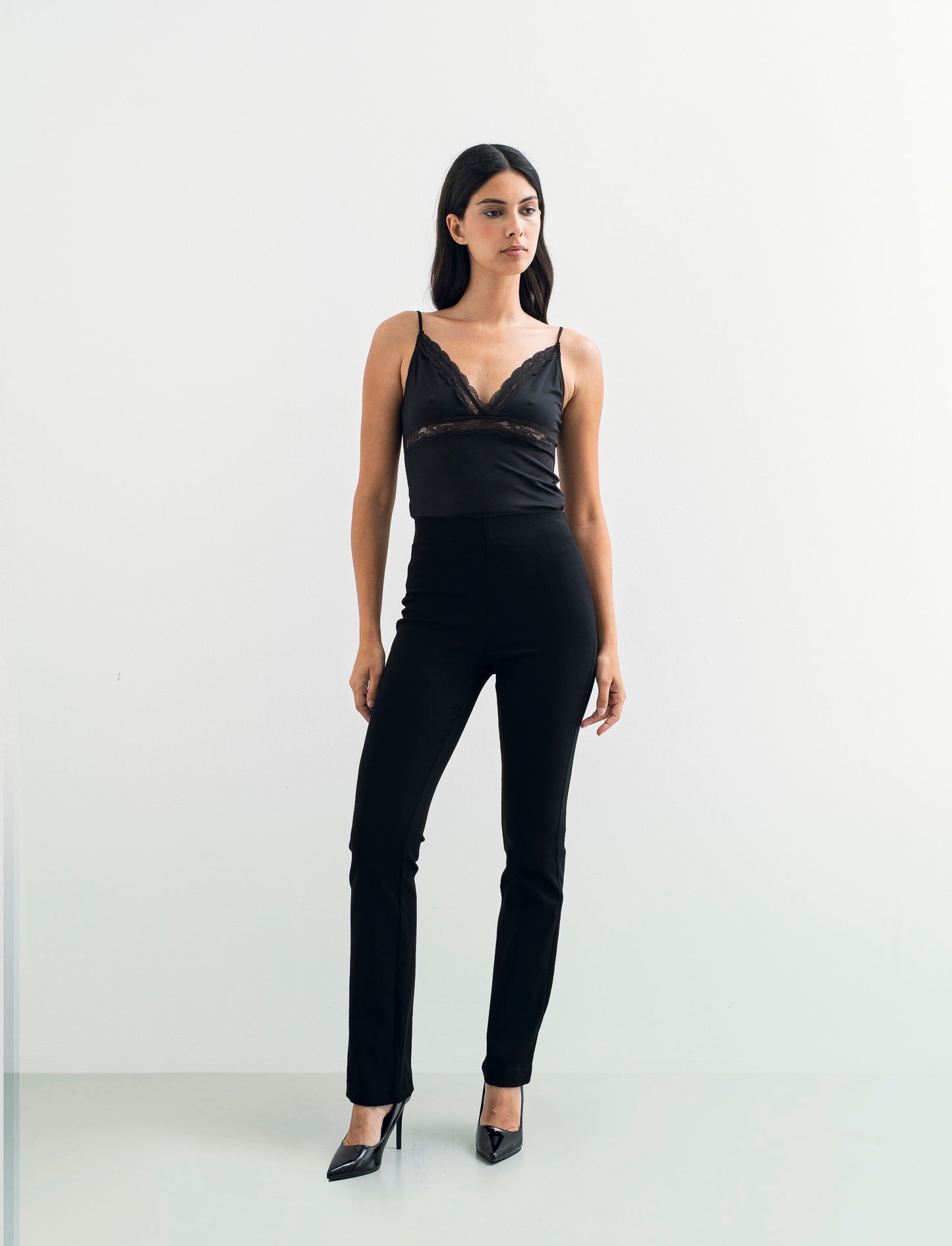 LEGGING IN  BENGALINA - Nero