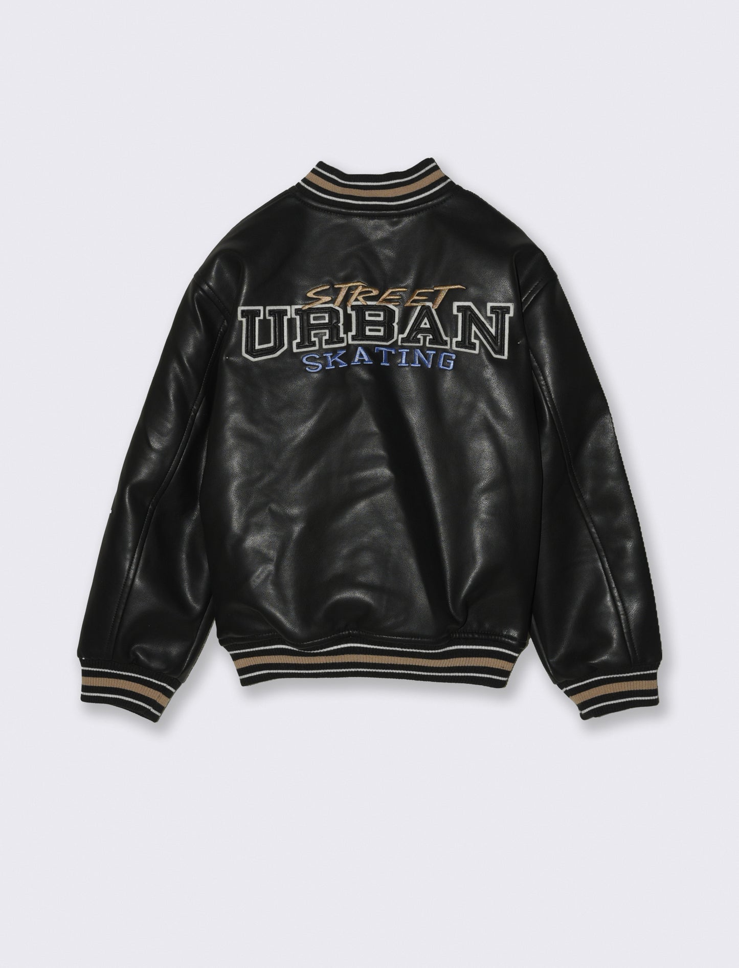 Giacca stile Varsity - Nero