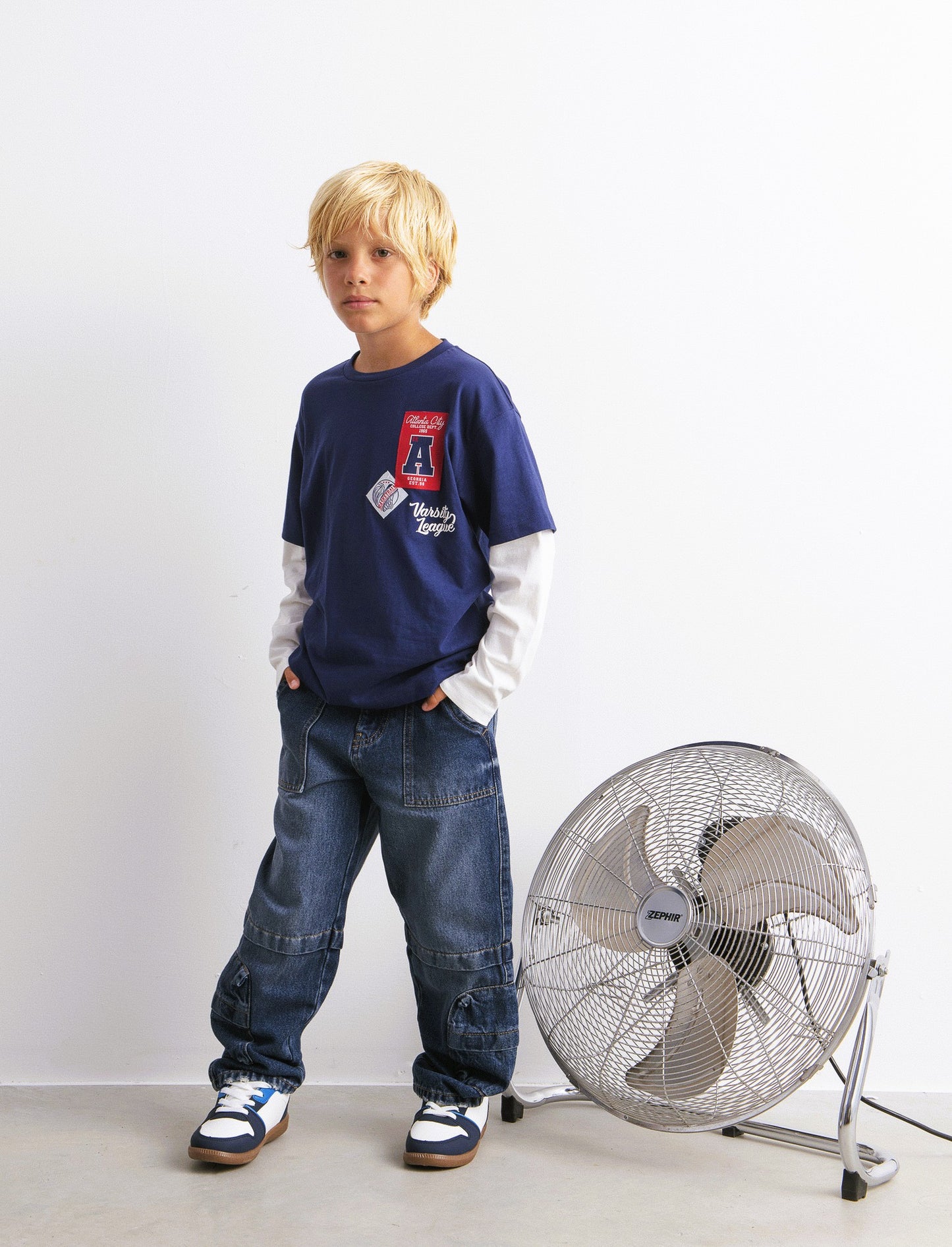 JEANS MULTICARGO - Denim