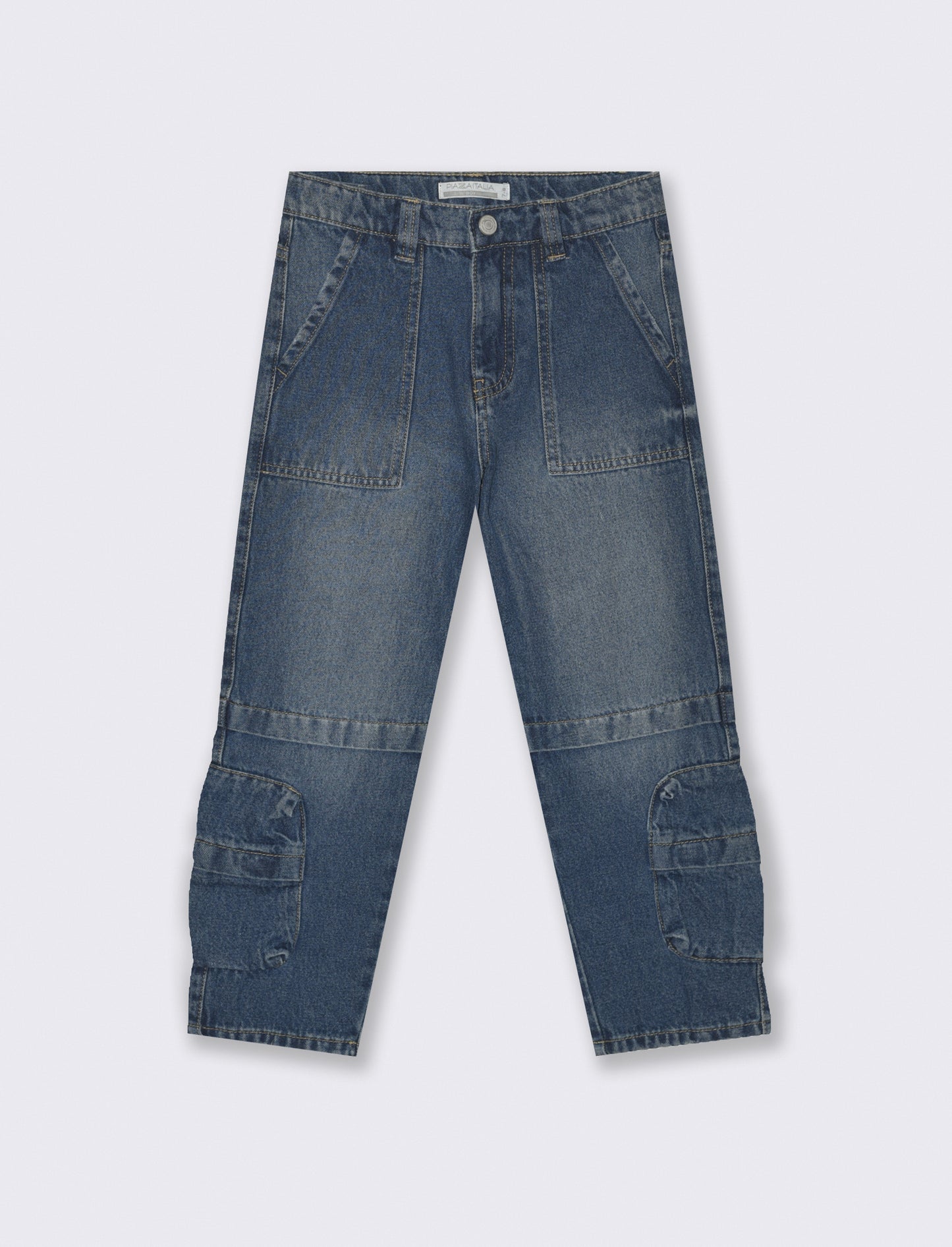 JEANS MULTICARGO - Denim