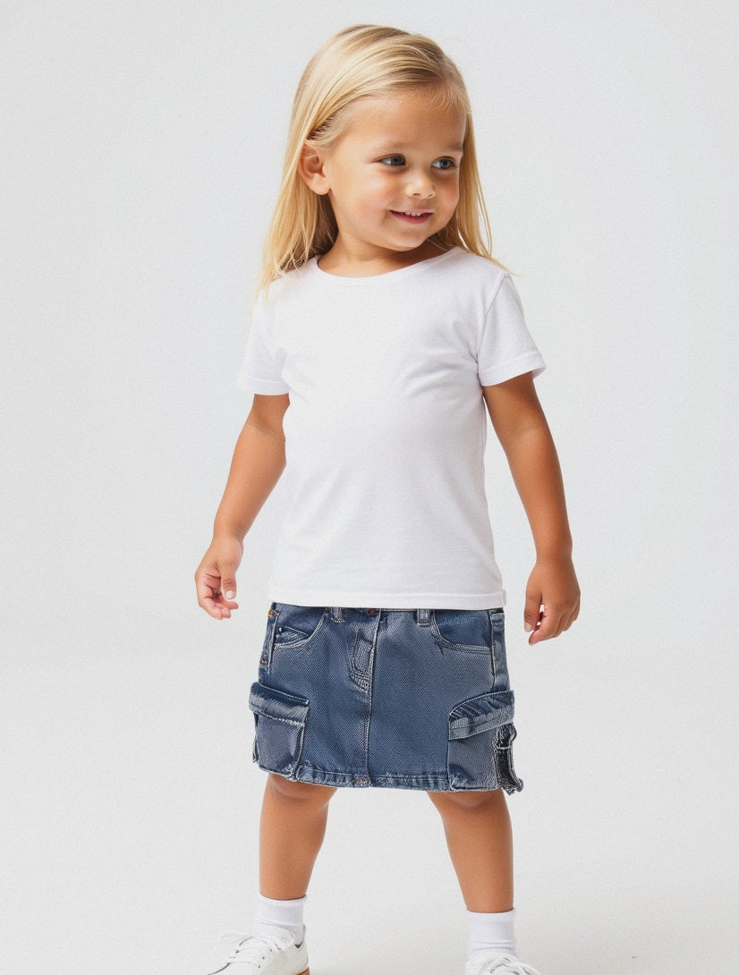 Minigonna in denim - Denim