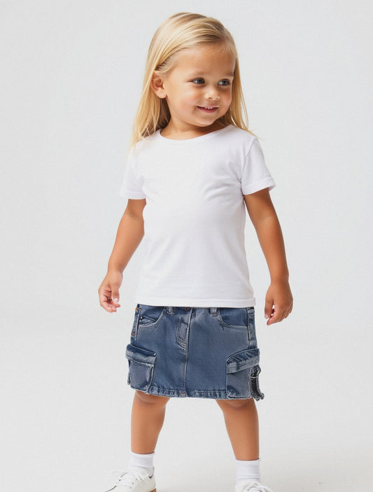Minigonna in denim - Denim