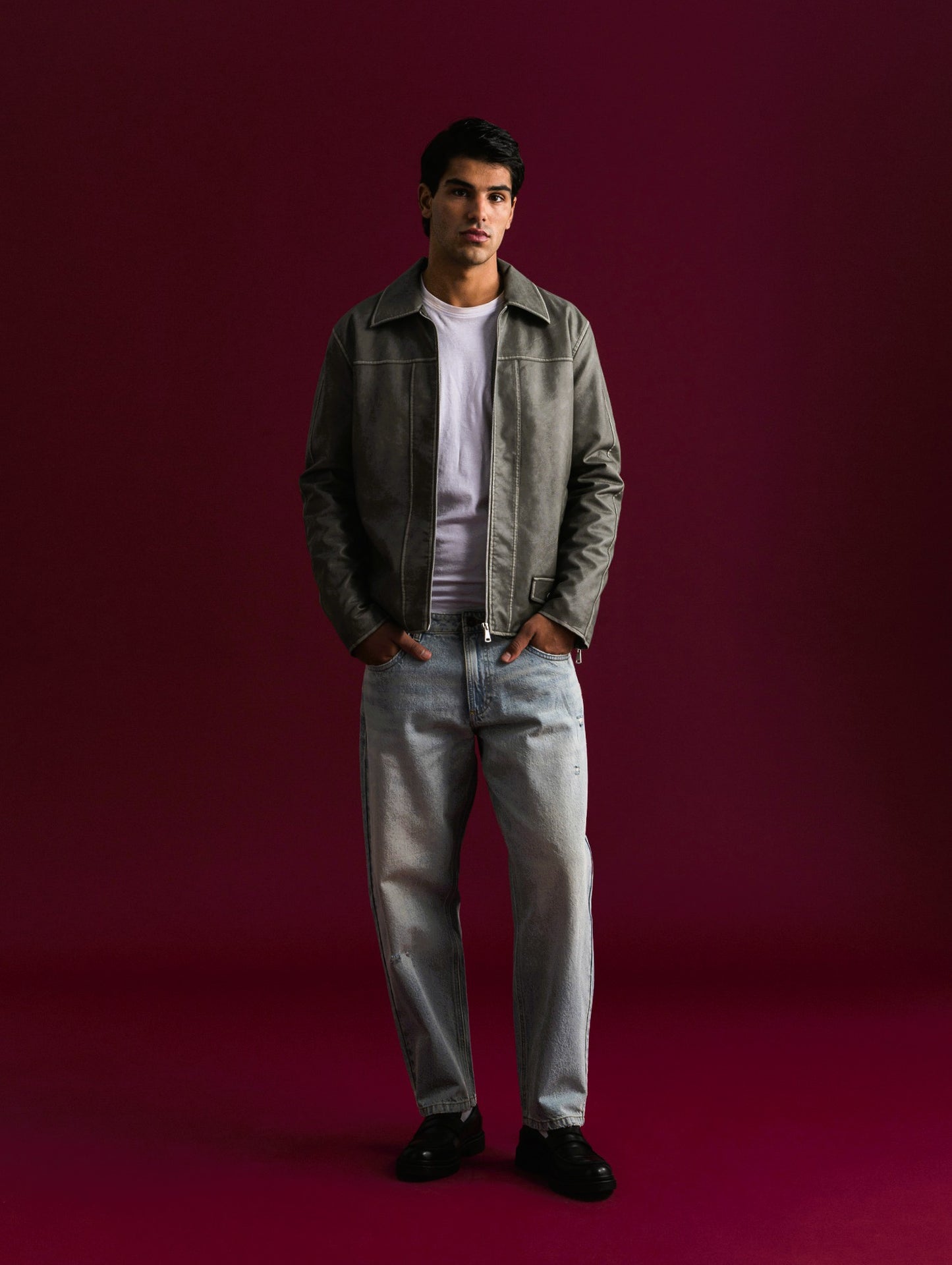 JEANS STRAIGHT FIT - Denim