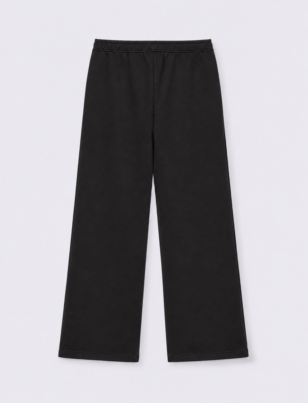 Pantalone jogger con elastico in vita - Nero