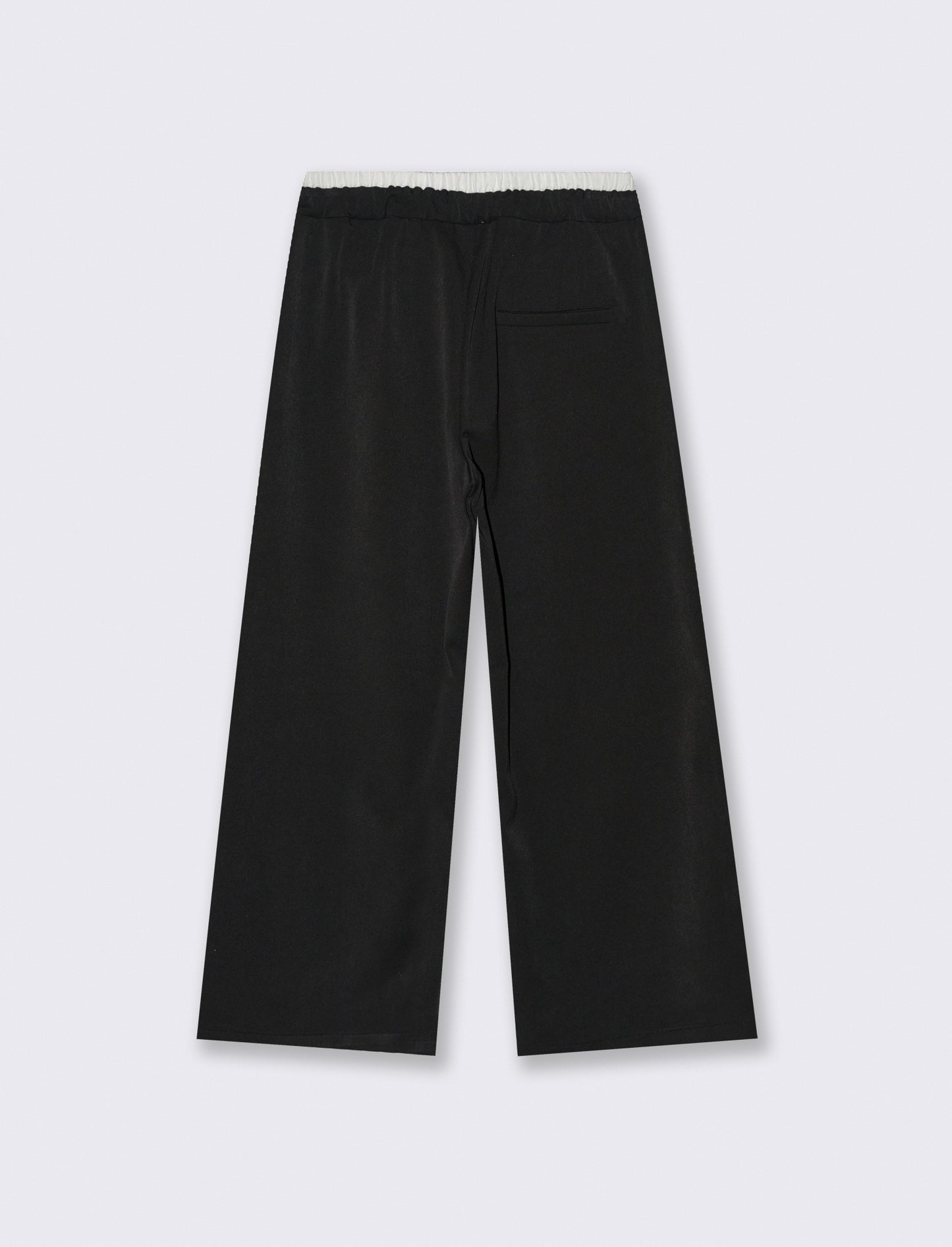 Pantalone gamba ampia - Nero