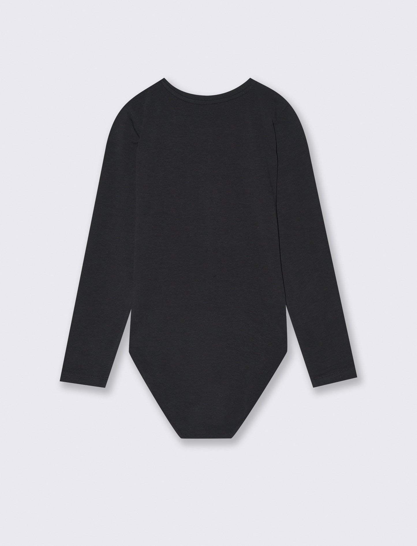 Body arricciato - Nero